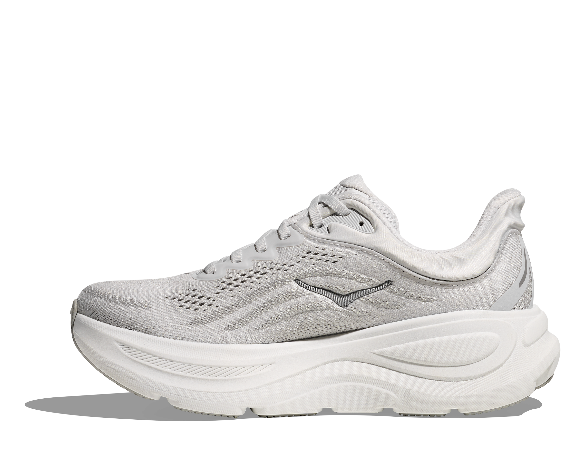 HOKA WOMEN'S BONDI 9 - WIDE D - STARDUST/SILVER