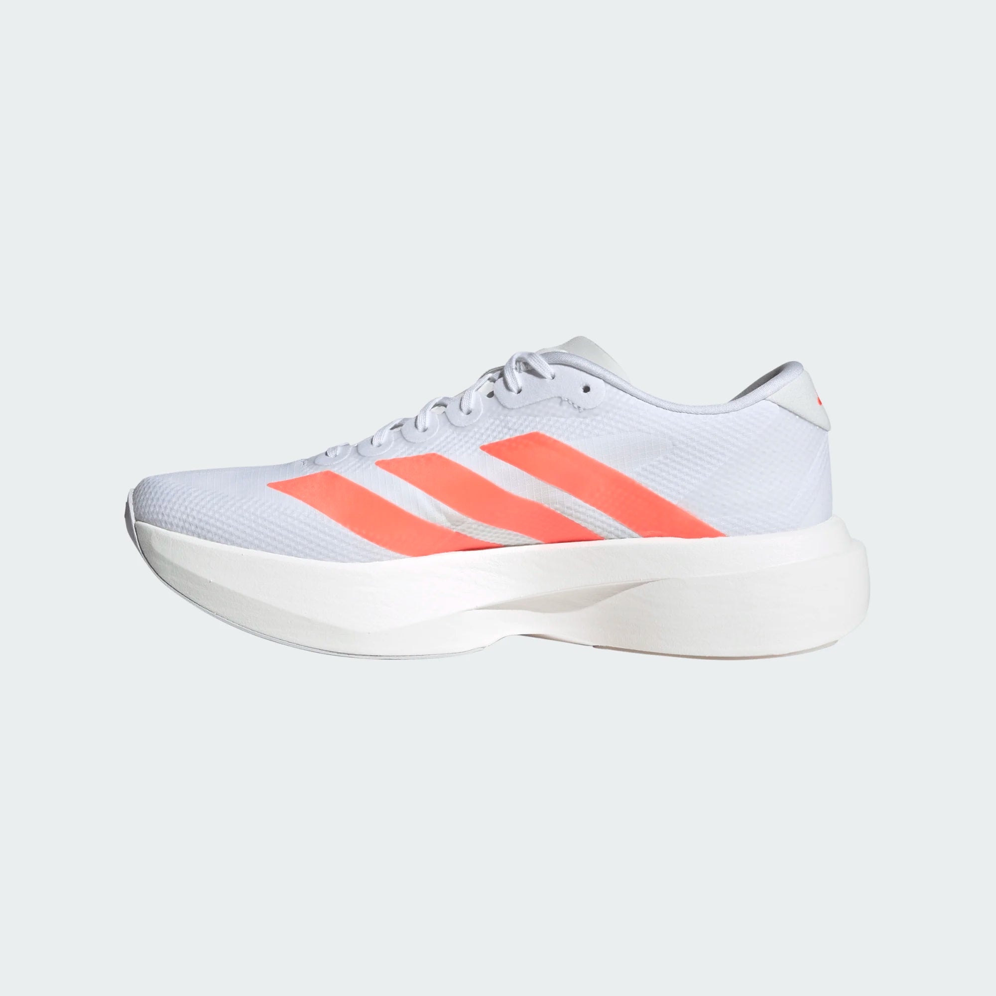 ADIDAS MEN'S ADIZERO EVO SL WOVEN - D - WHITE/RED