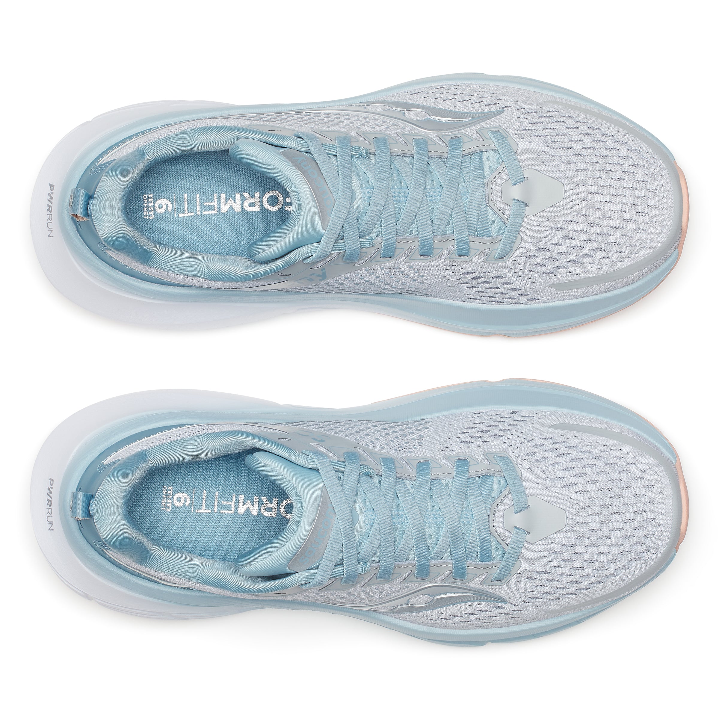 SAUCONY WOMEN'S GUIDE 17 - B - 244 CLOUD/TOPAZ 