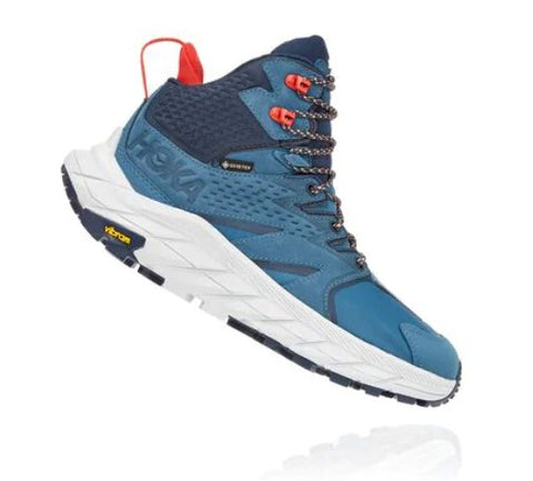 COPY - COPY - COPY - Hoka One Anacapa Mid GTX Gray Blue Hiking Boots 1122018-SB… Hoka One One Anacapa Mid GTX Gray Blue Hiking | Mercari main image 3