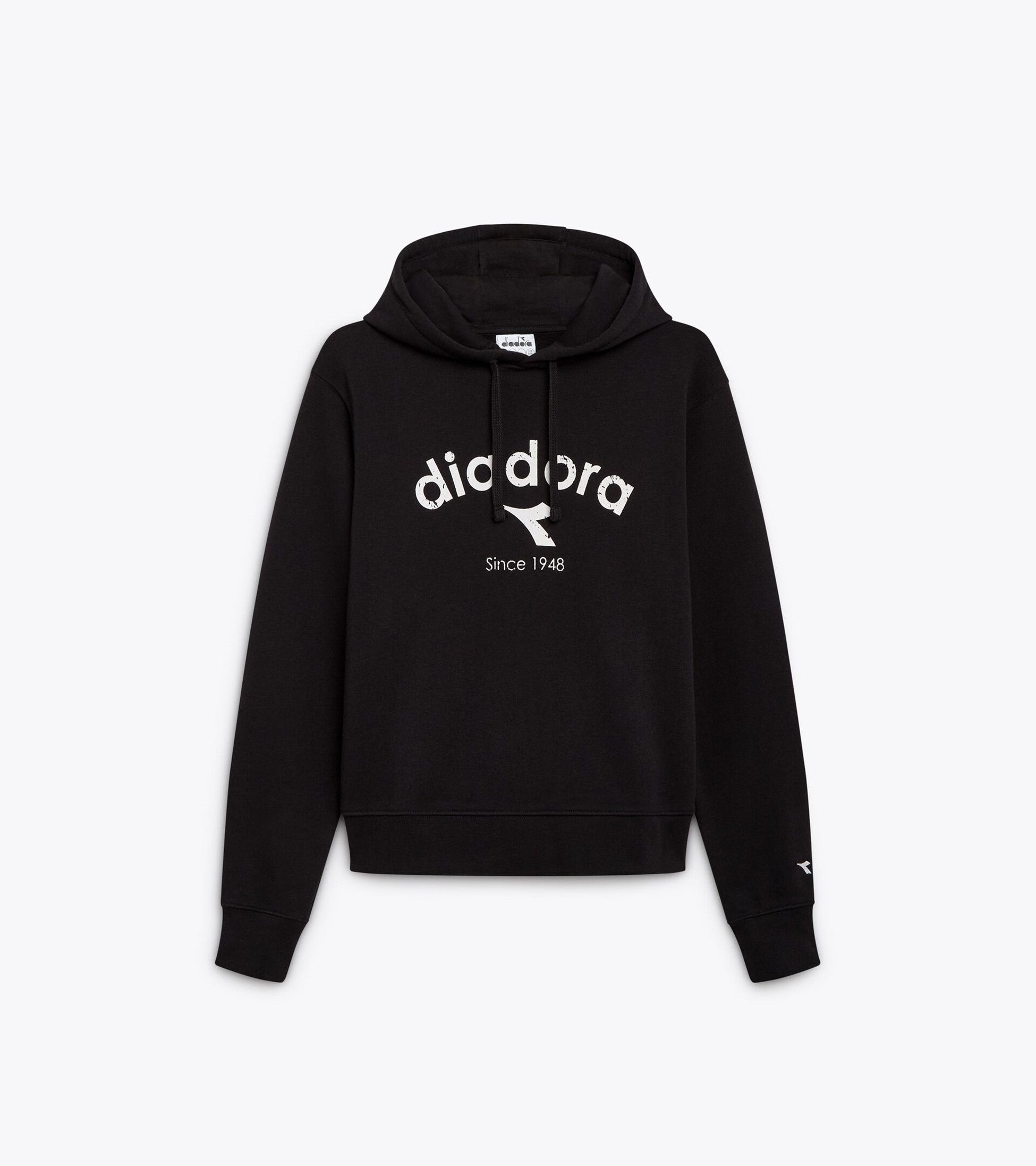 DIADORA HOODIE ATHL. LOGO - BLACK 