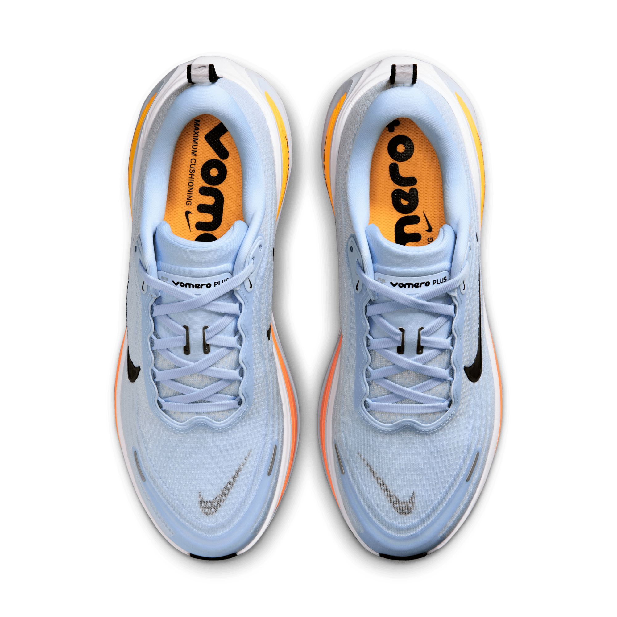 NIKE MEN'S VOMERO PLUS - D - HYDROGEN BLUE/BLACK/WHITE