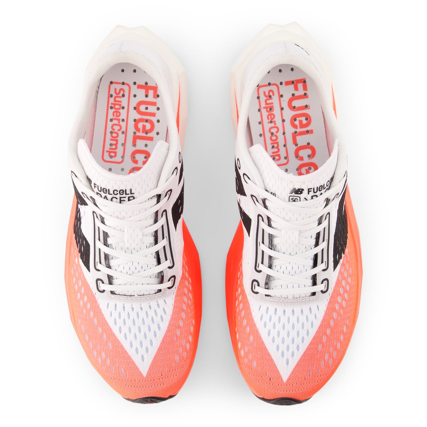 NEW BALANCE MEN'S SUPERCOMP PACER V2 - D - URGENT RED - SIZE 9.0