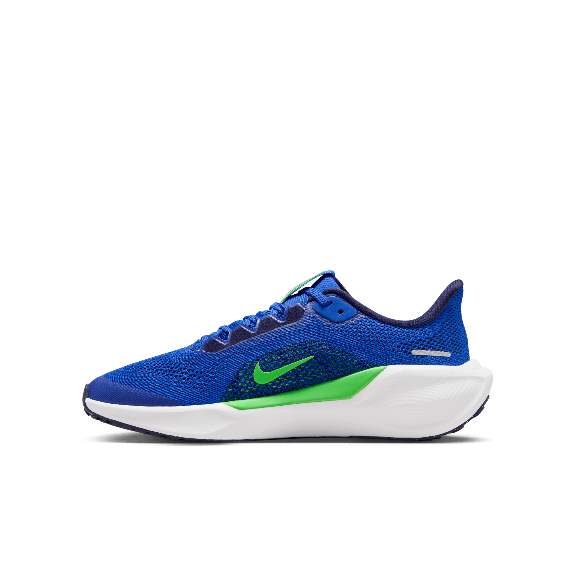 NIKE KID'S PEGASUS 41 - RACER BLUE/GREEN STRIKE