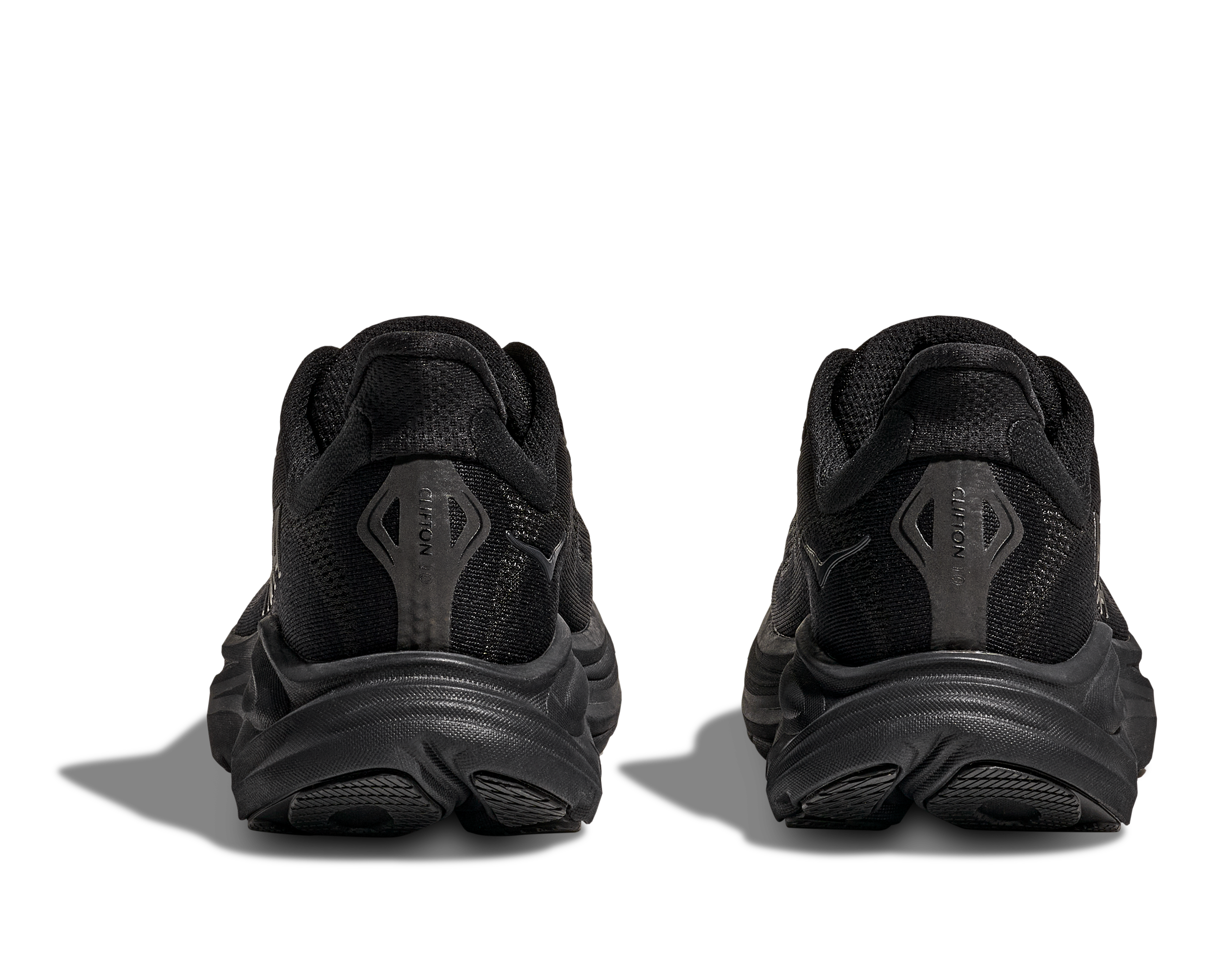 HOKA WOMEN'S CLIFTON 10 - X-WIDE 2E - BBLC BLACK/BLACK - SIZE 10.5