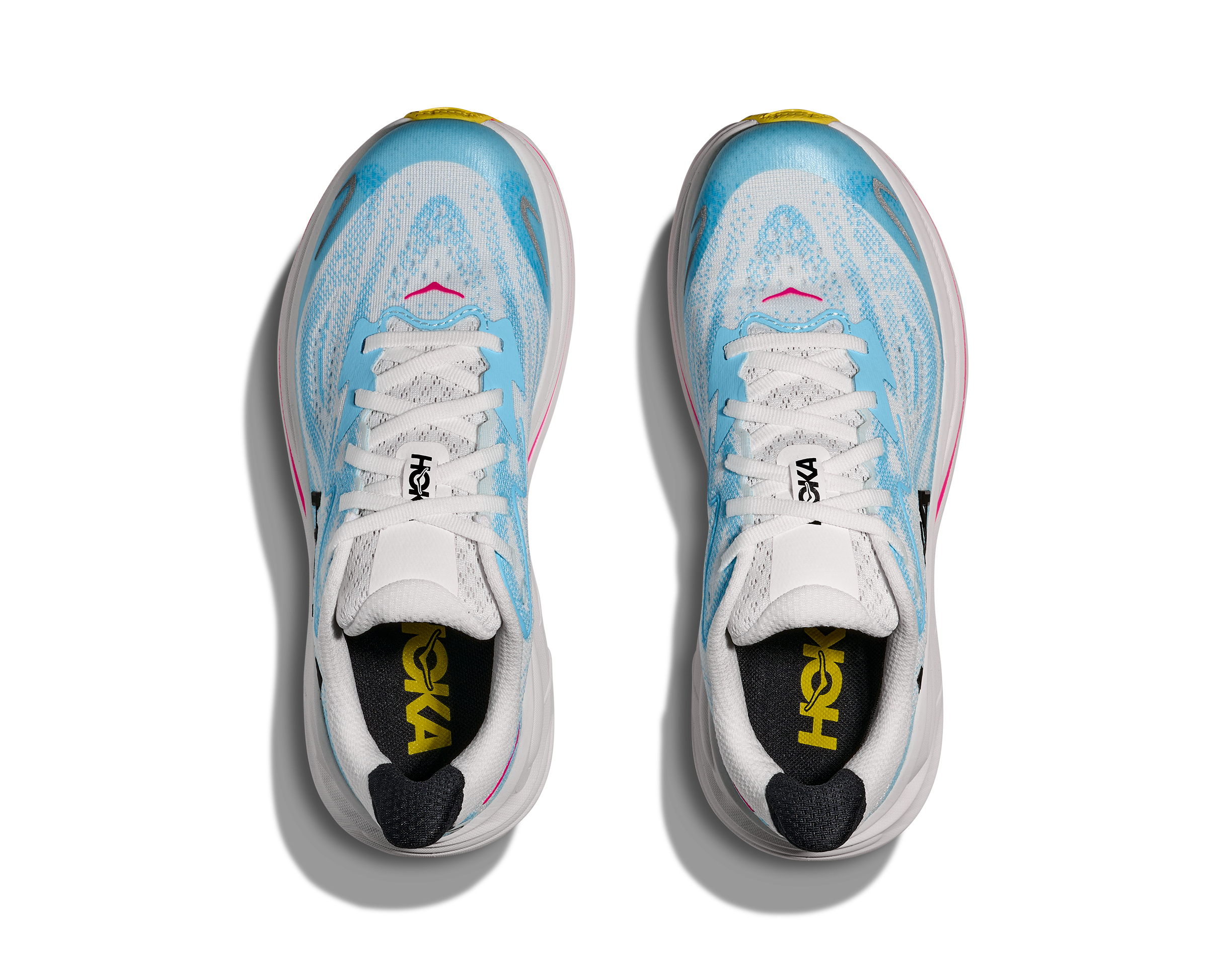 HOKA YOUTH CLIFTON 10 BIG KIDS - FROST/SOARING BLUE