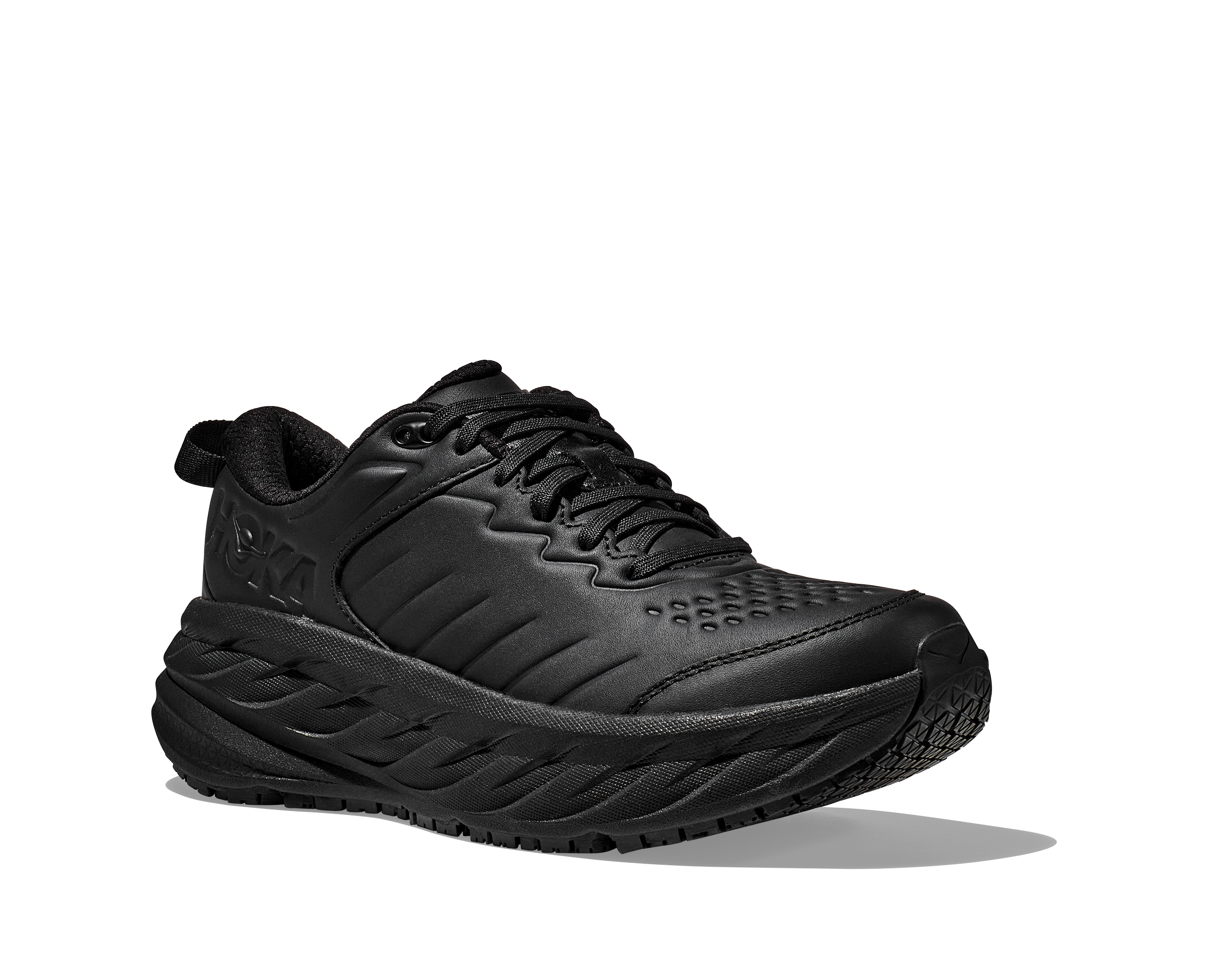 HOKA MEN'S BONDI SR - D - BLACK/BLACK