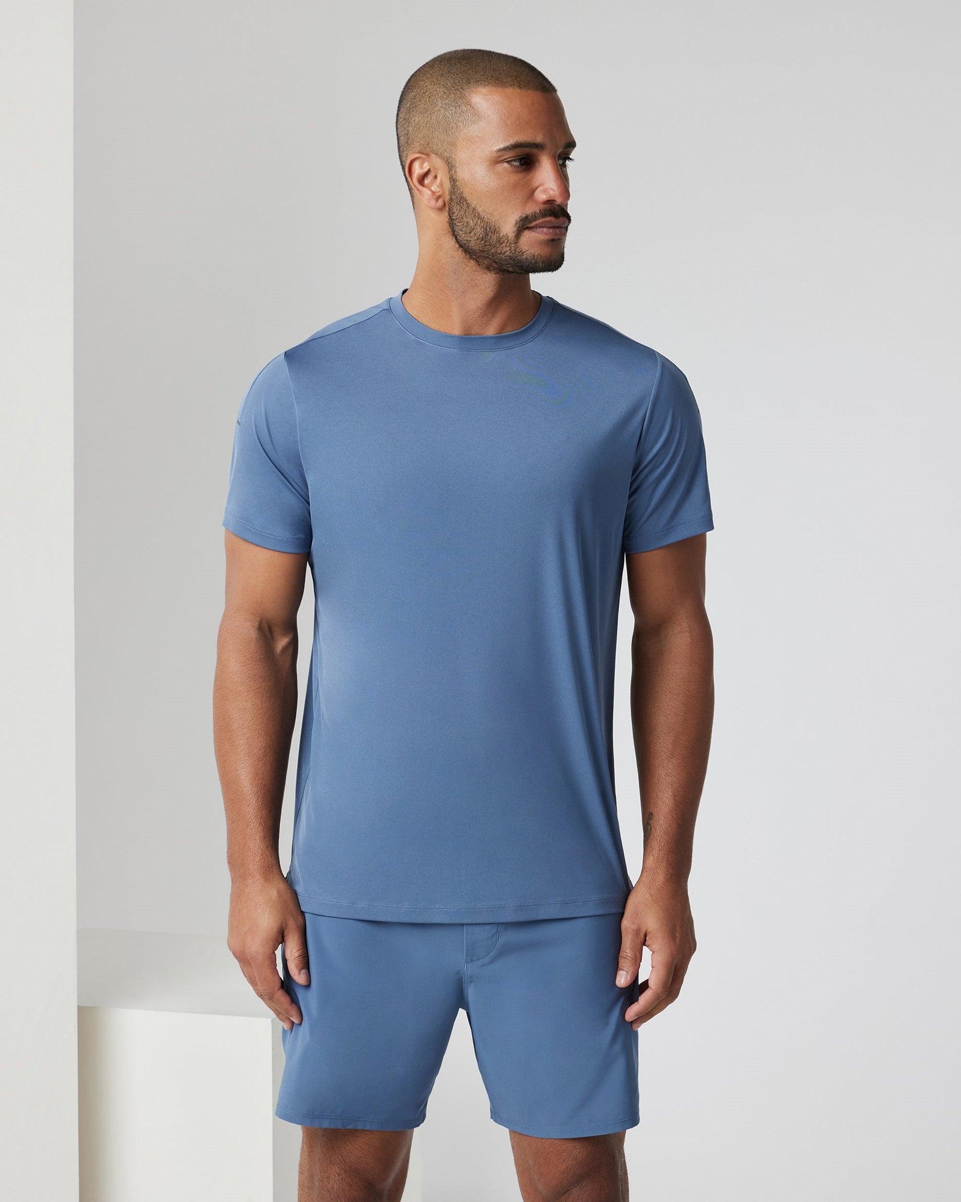 VUORI MEN'S TERRA RUN TEE - NAUTILUS S