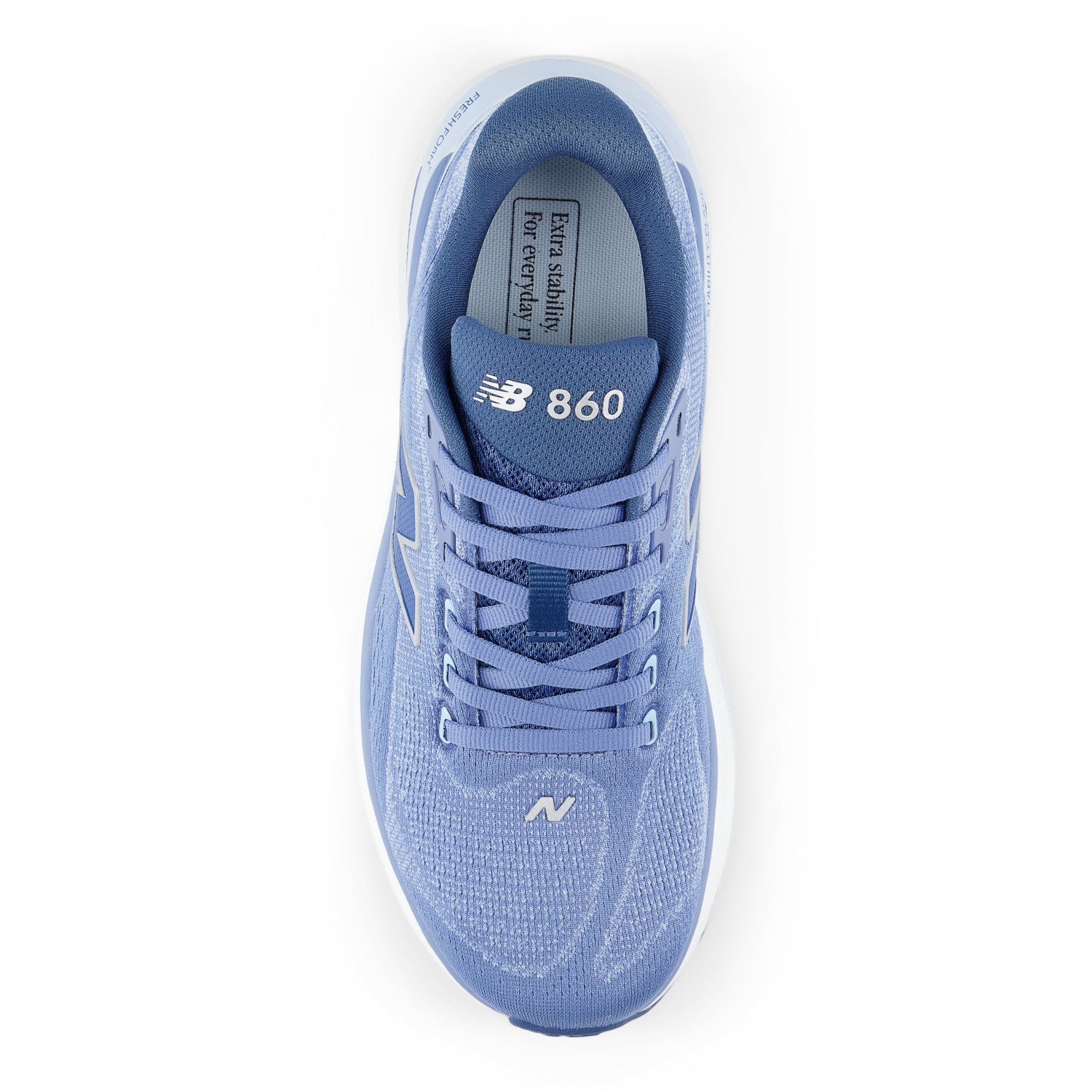 NEW BALANCE WOMEN'S 860 V15 - WIDE D - FAIRWEATHER BLUE