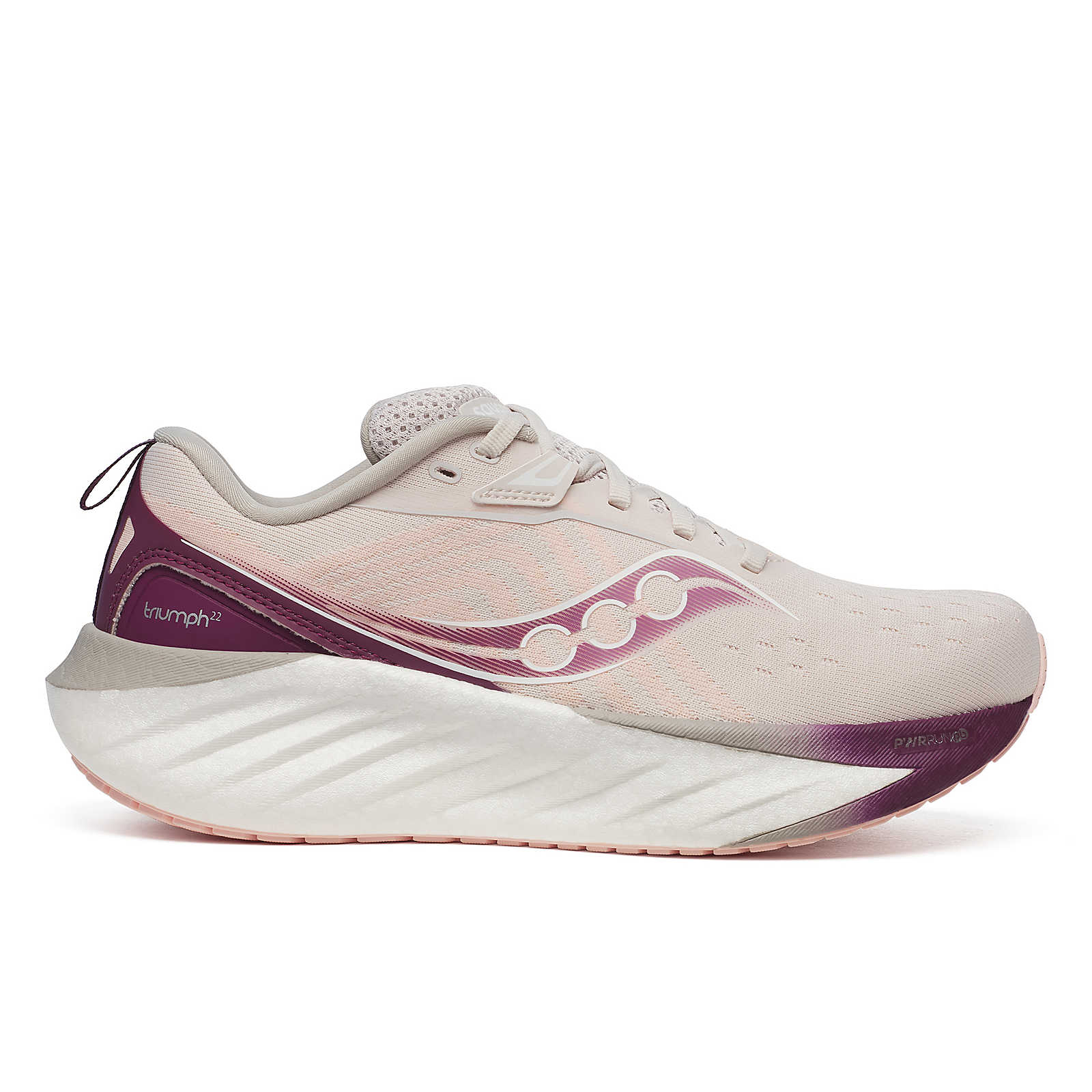 SAUCONY WOMEN'S TRIUMPH 22 - B - 240 MOON/EGGPLANT 5.0