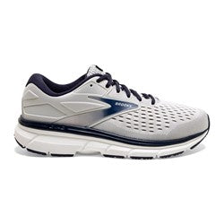 BROOKS MEN'S DYAD 11 - D - GREY/NAVY - 8.5 