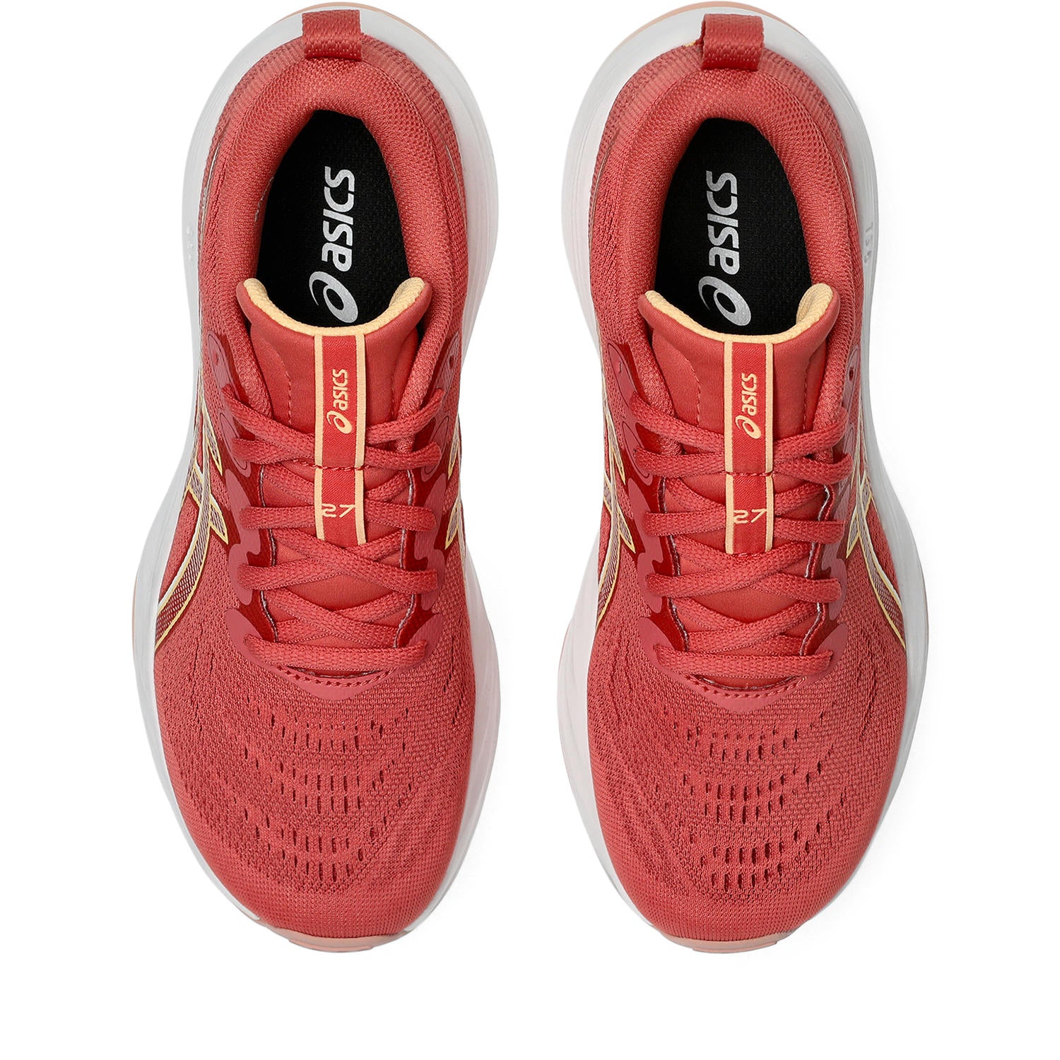 ASICS KID'S CUMULUS 27 GRADE SCHOOL - DARK PINK CLAY/CREAM