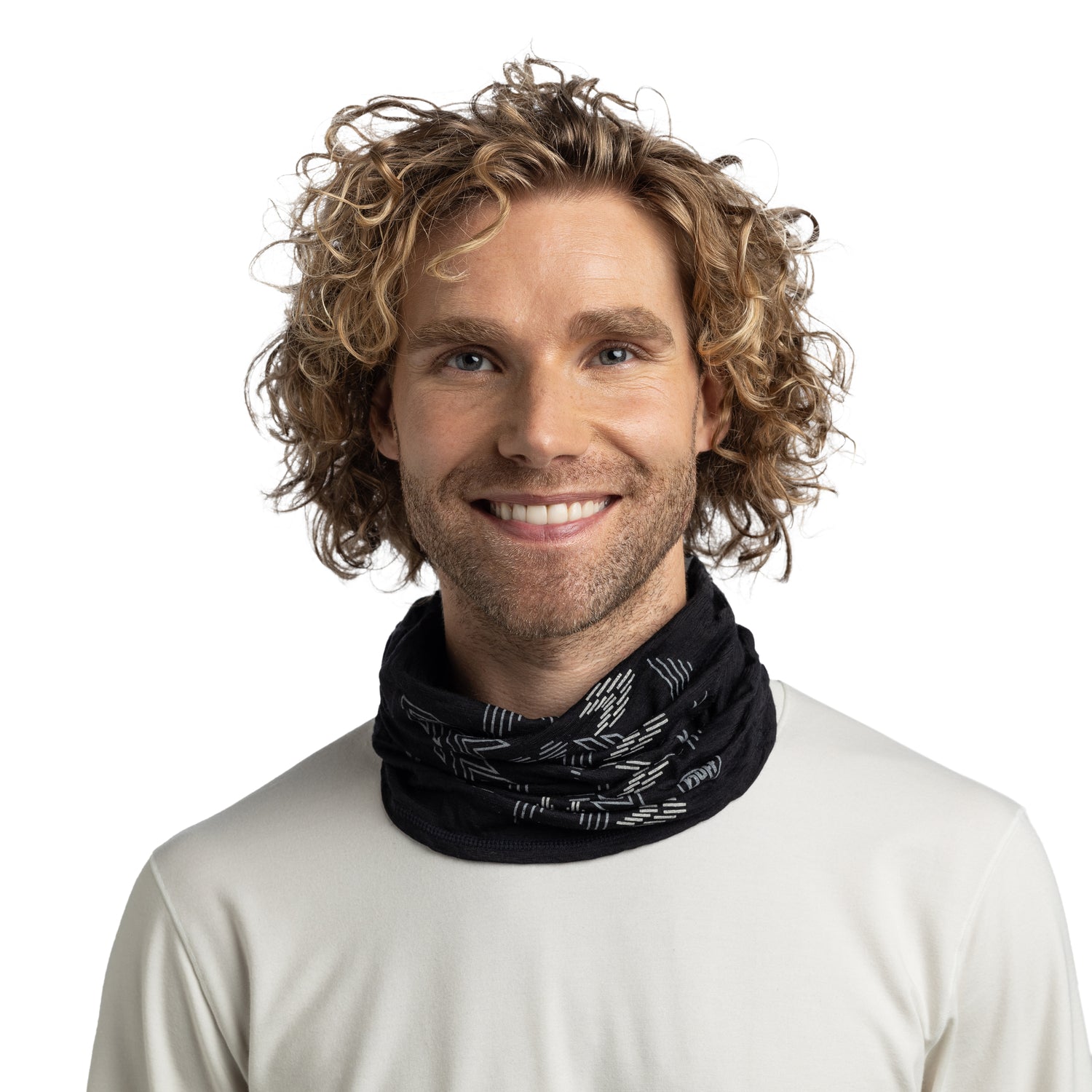 BUFF BUFF MERINO LIGHTWEIGHT PRINTS - BLACK