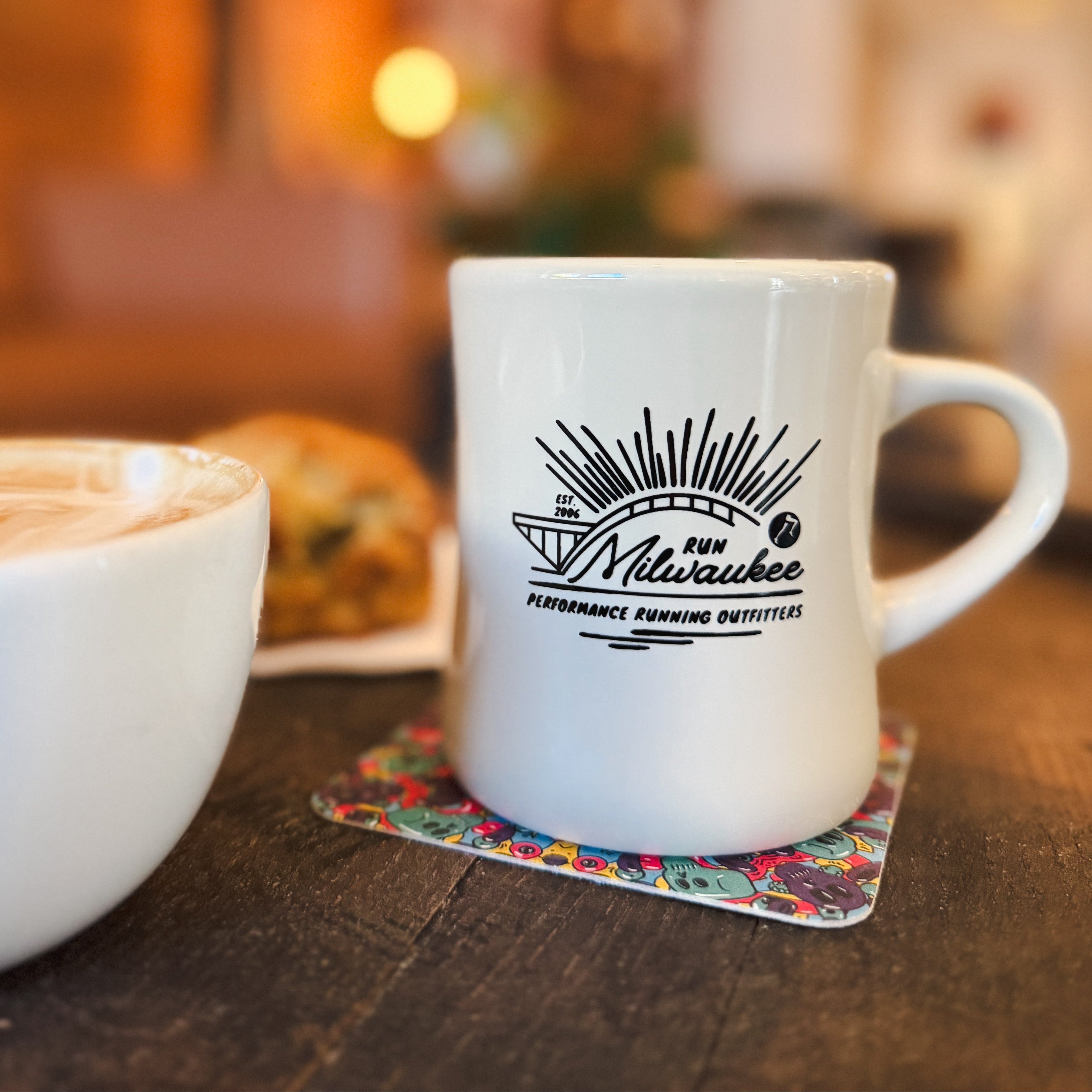 PR GEAR RUN MILWAUKEE RETRO DINER MUG