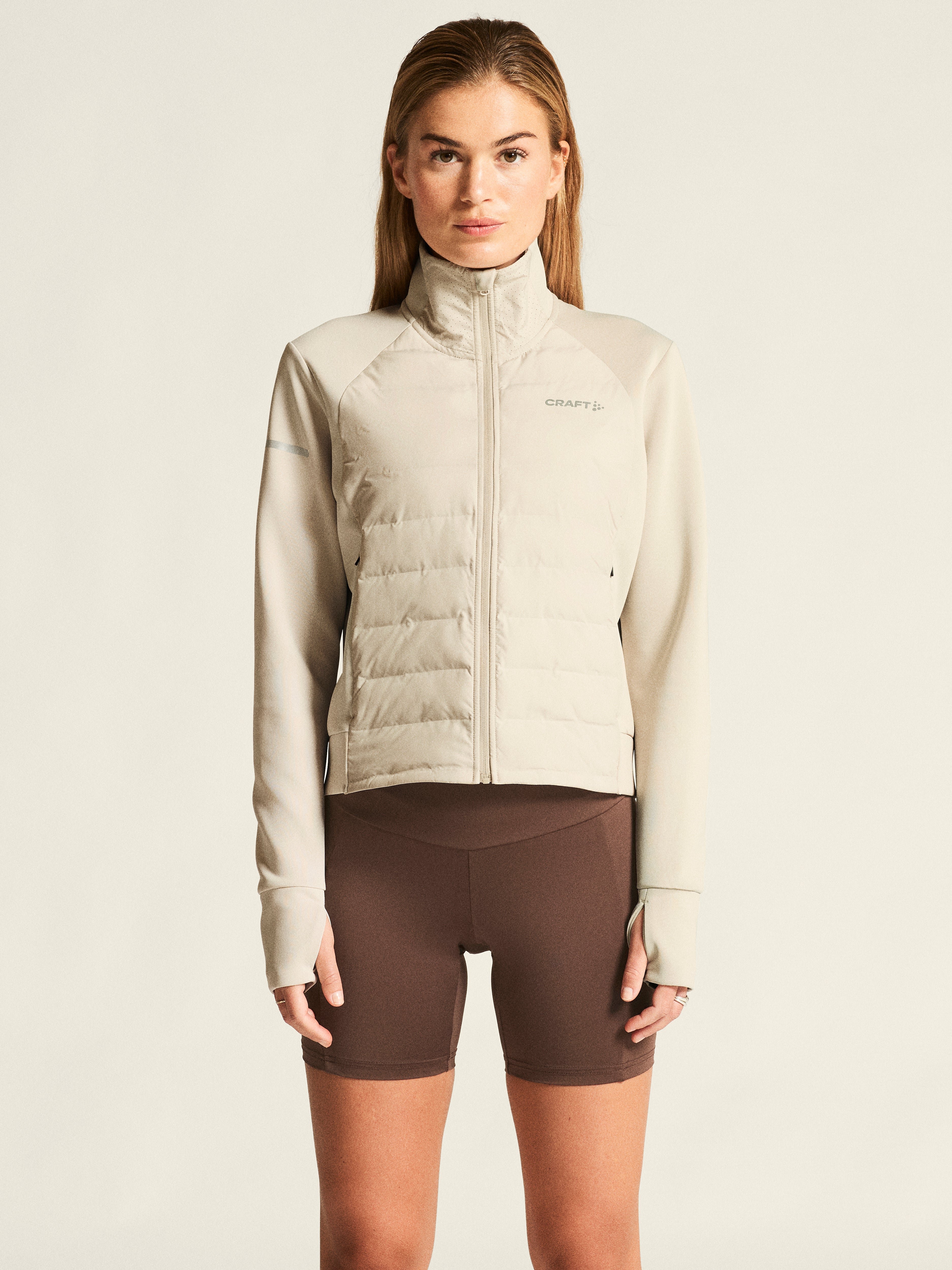 CRAFT WOMEN'S SUBZ JACKET 4 - PLASTER XS