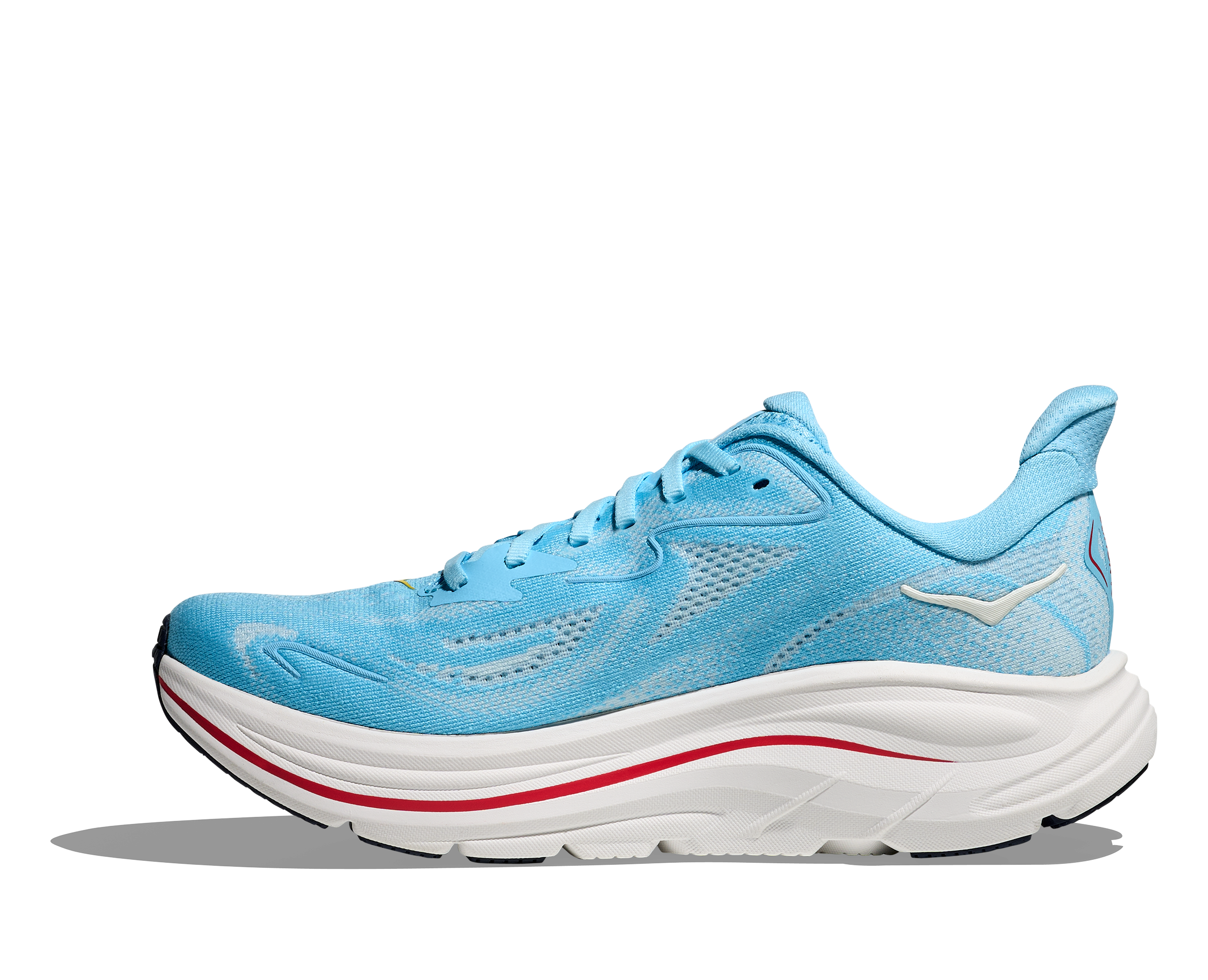 HOKA WOMEN'S CLIFTON 10 - B - SOARING BLUE/FROST