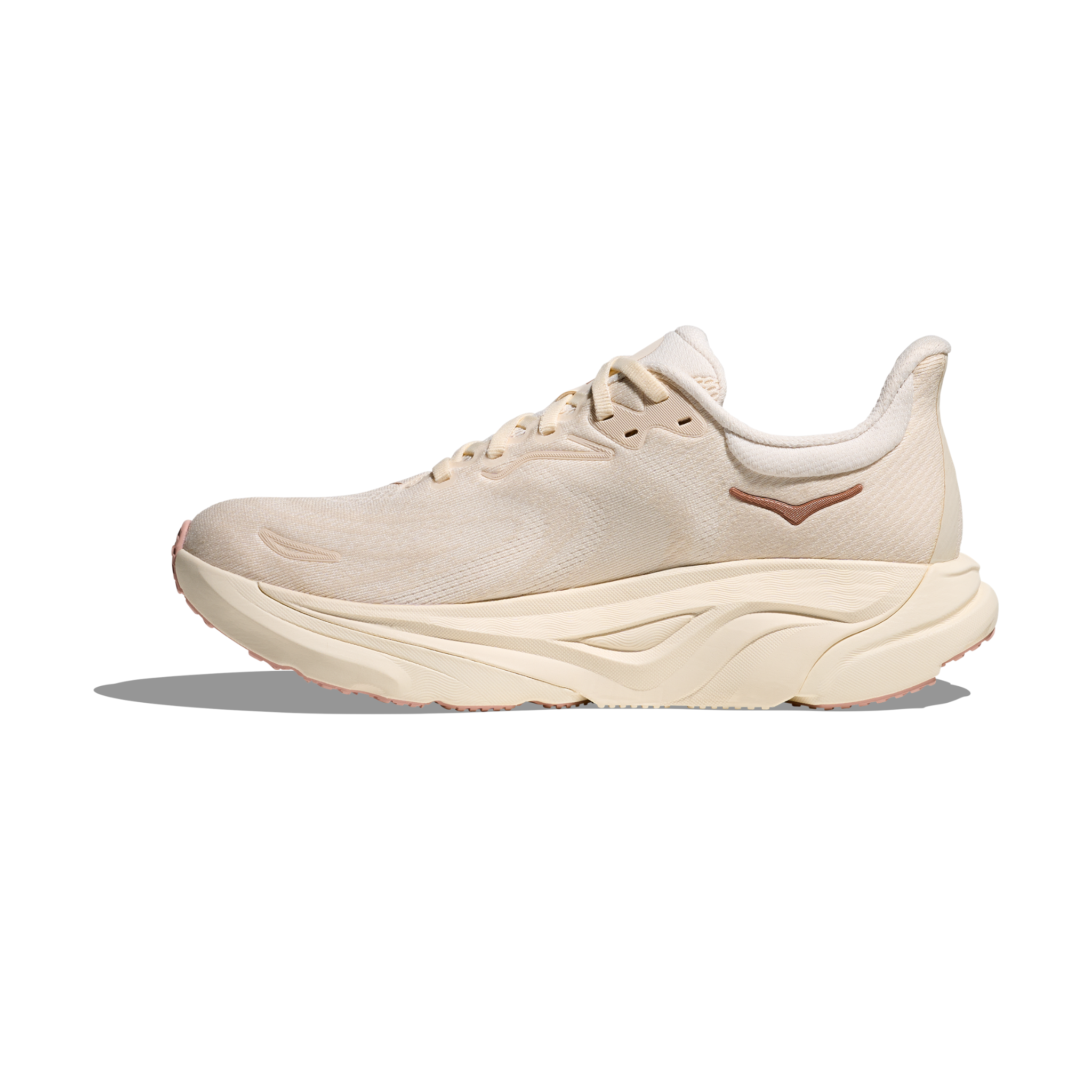 HOKA WOMEN'S ARAHI 8 - B - ALABASTER/ROSE GOLD