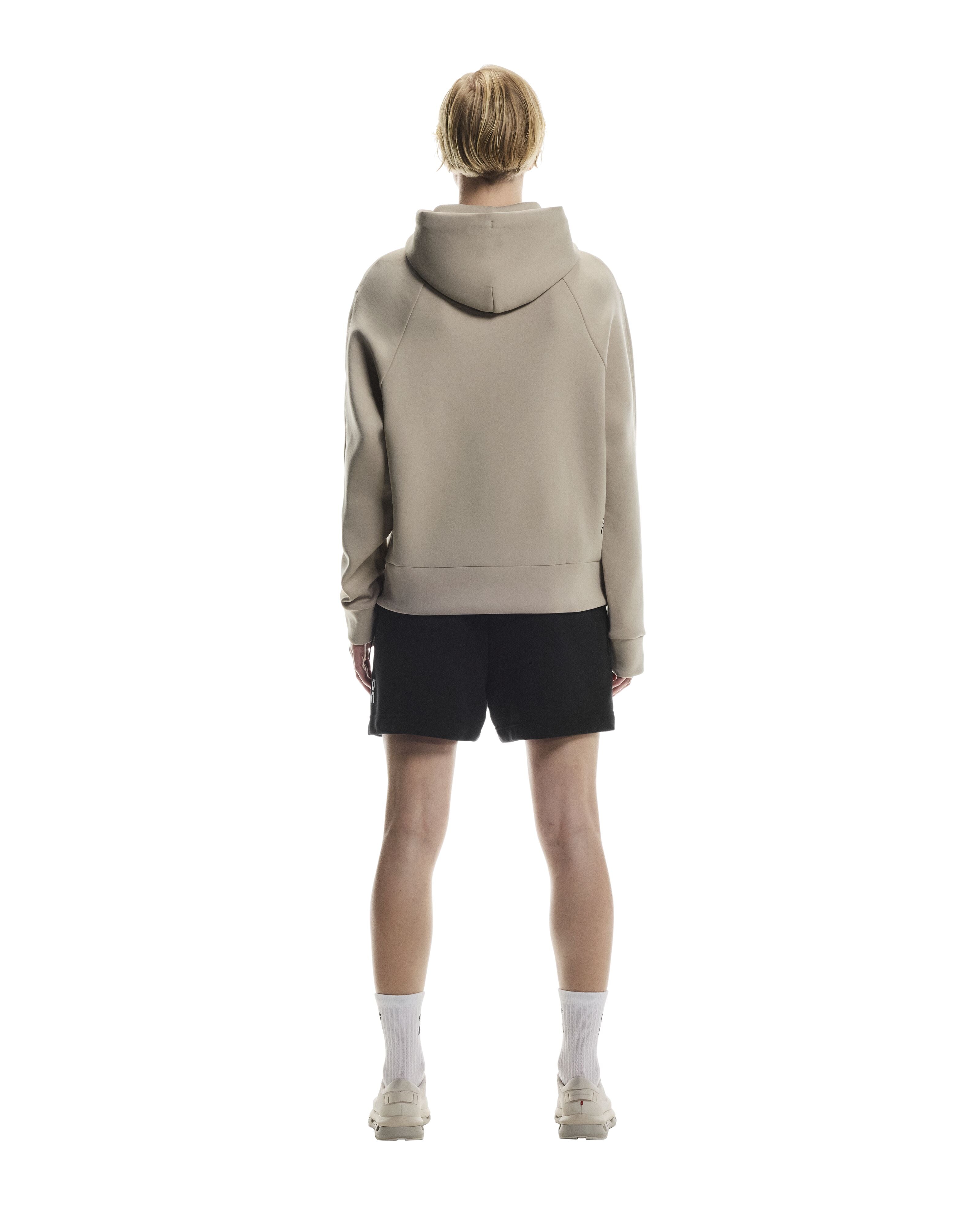 On Focus Tech Hoodie L Desert 定価17,600 WOMEN'S FOCUS TECH HOODIE - DESERT | Performance Running Outfitters