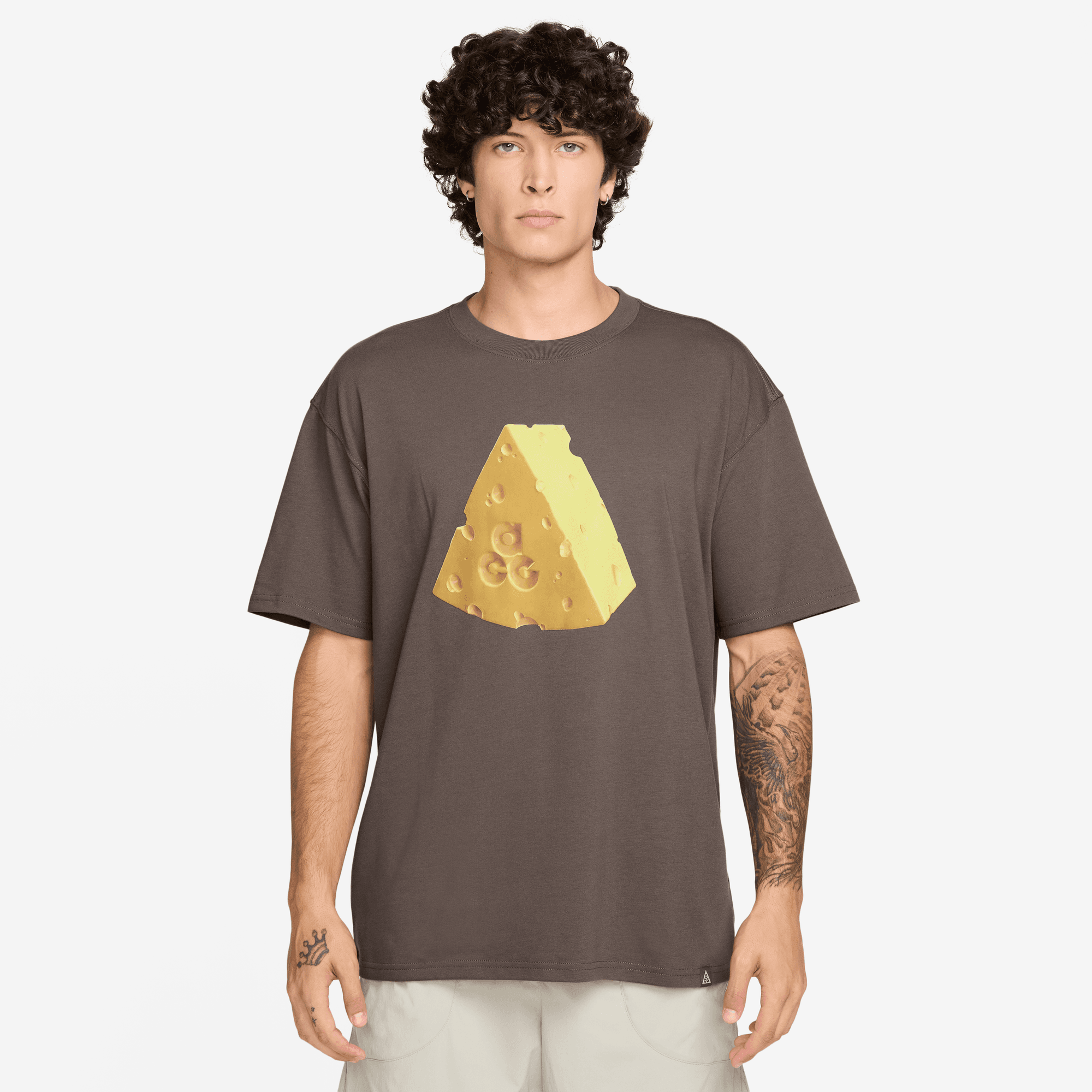 NIKE MEN'S ACG DRI-FIT T-SHIRT - IRONSTONE XS