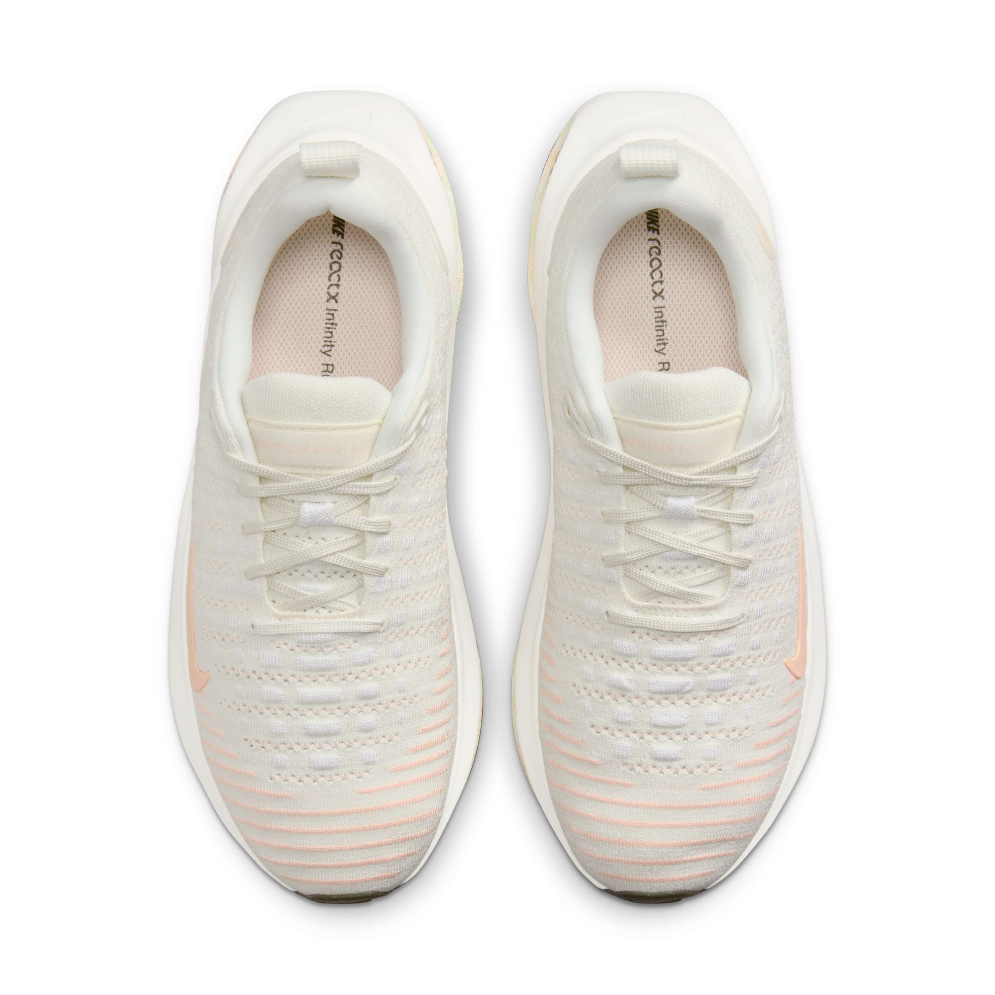 NIKE WOMEN'S INFINITY RUN 4 - B - 133 SAIL/CRIMSON TINT 