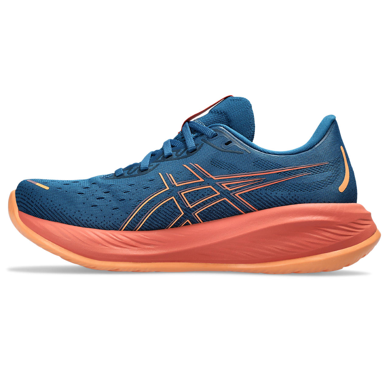 ASICS WOMEN'S CUMULUS 26 - B - 403 RICH NAVY/FADED ORANGE 