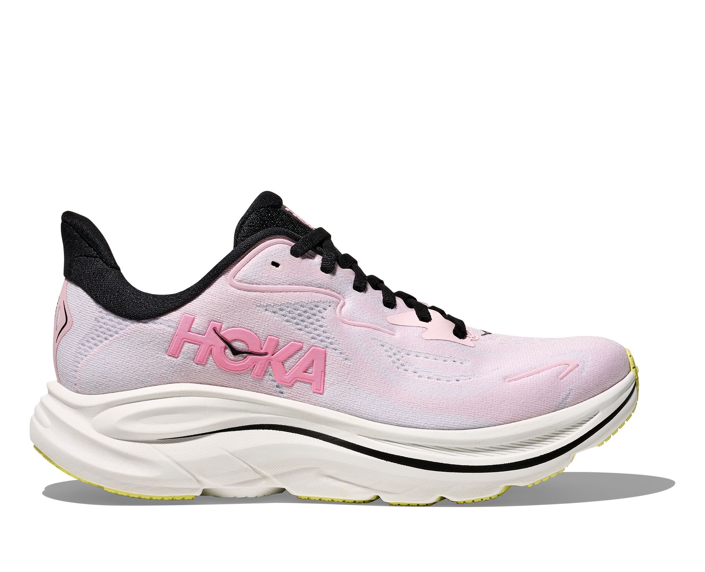 HOKA WOMEN'S CLIFTON 10 - WIDE D - CARNATION / STARLIGHT GLOW 5.0
