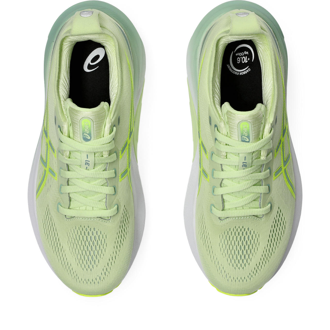 ASICS WOMEN'S KAYANO 31 - WIDE D - 300 COOL MATCHA/LIGHT CELADON 