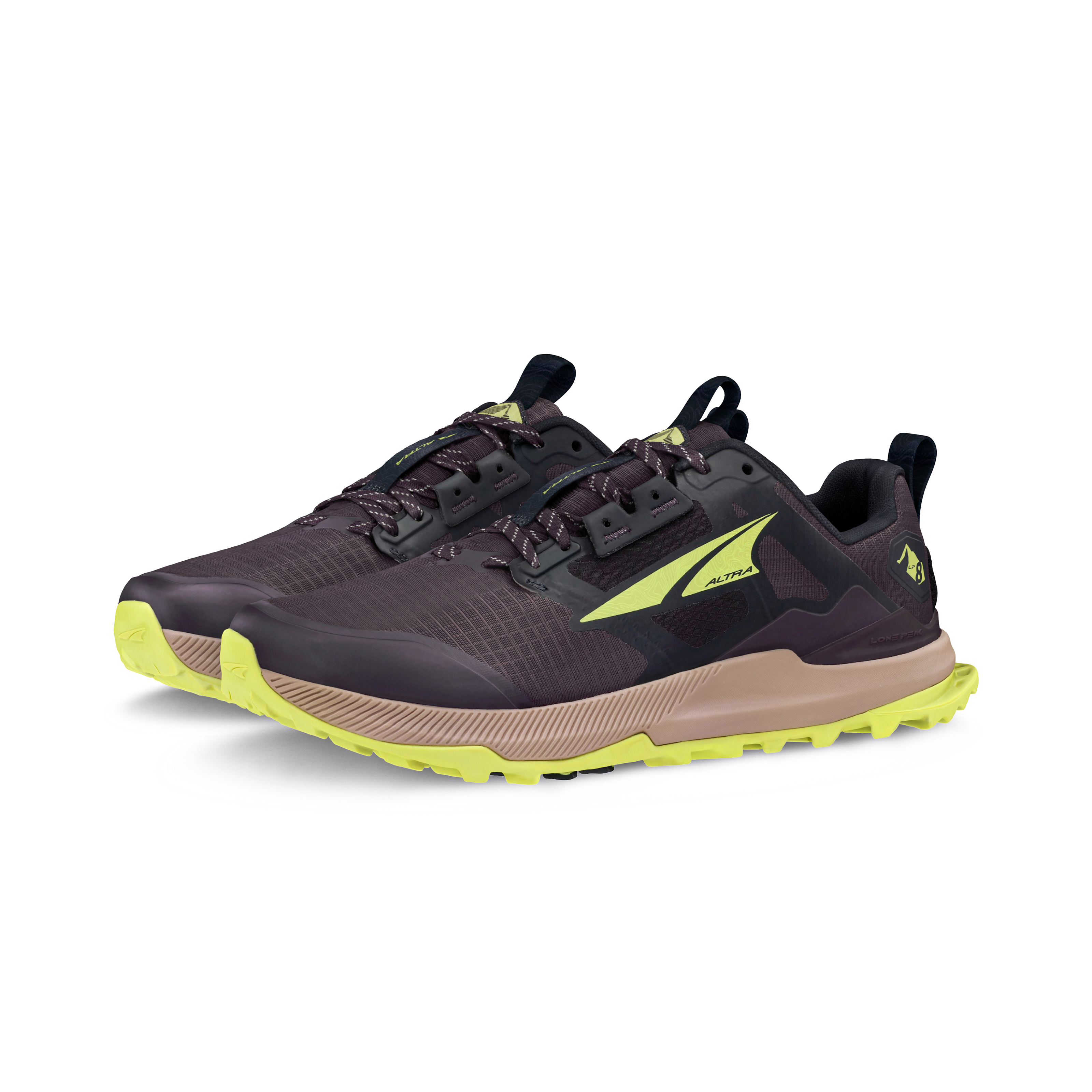 ALTRA WOMEN'S LONE PEAK 8 - B -  252 DARK PURPLE 