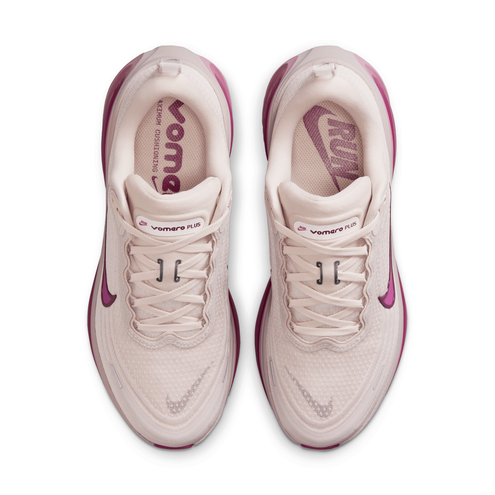 NIKE WOMEN'S VOMERO PLUS - B - SILT RED/BORDEAUX