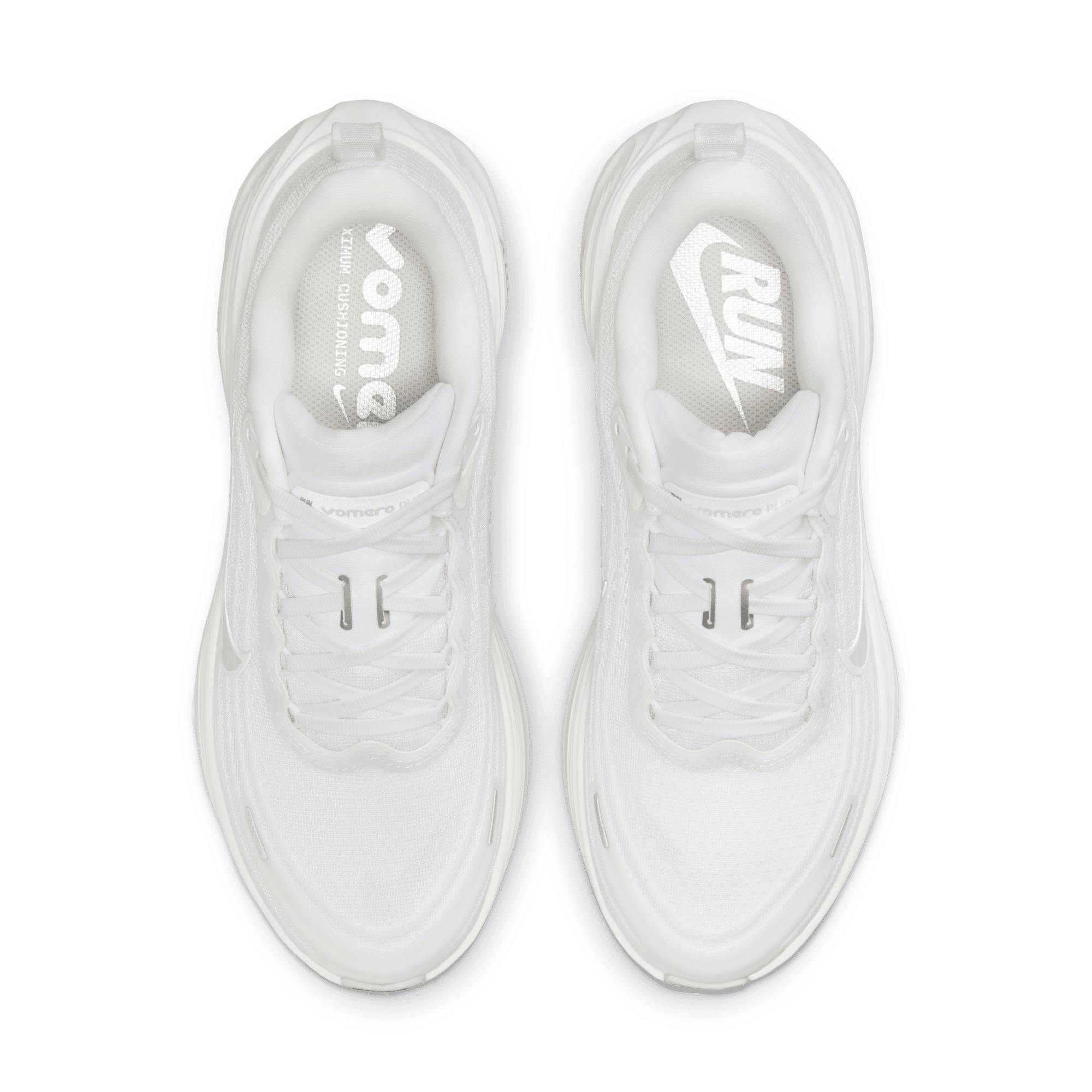 NIKE WOMEN'S VOMERO PLUS - B - WHITE/SUMMIT WHITE