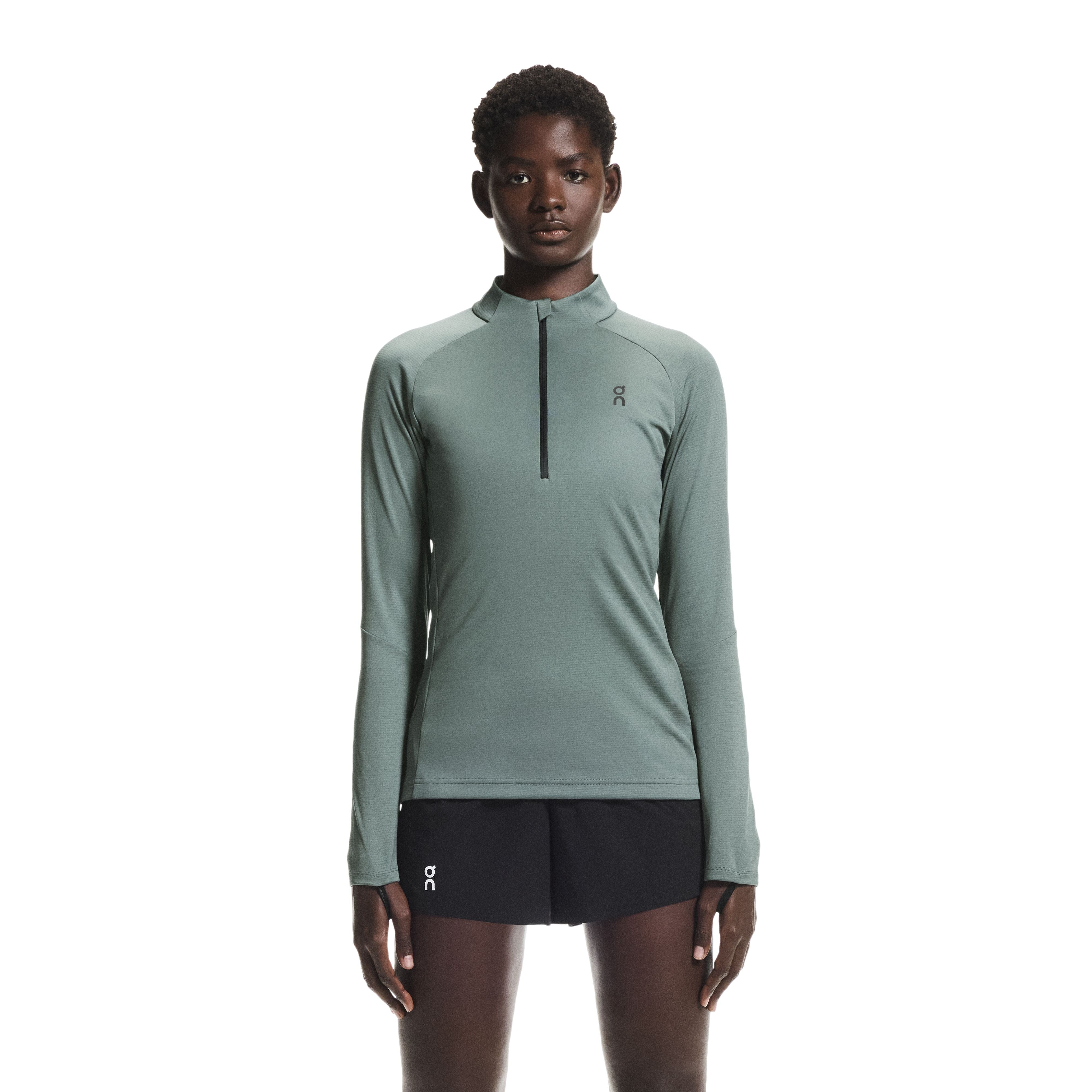 ON RUNNING WOMEN'S CLIMATE SHIRT - OLIVE XS