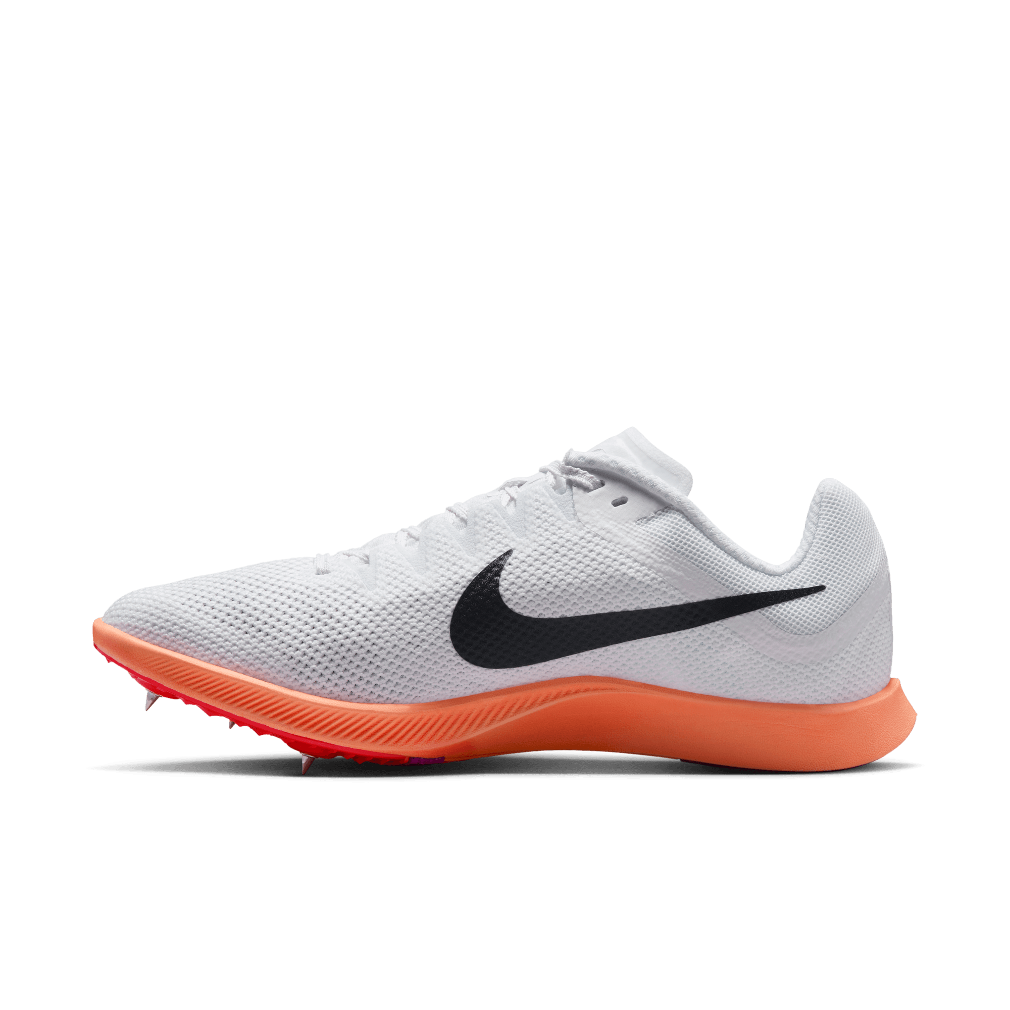 NIKE ZOOM RIVAL DISTANCE - D - WHITE/BRIGHT CRIMSON