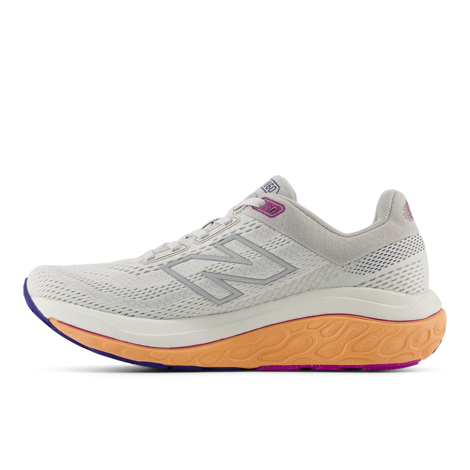 NEW BALANCE WOMEN'S 860 V14 - WIDE D - F14 GREY/BROWN 