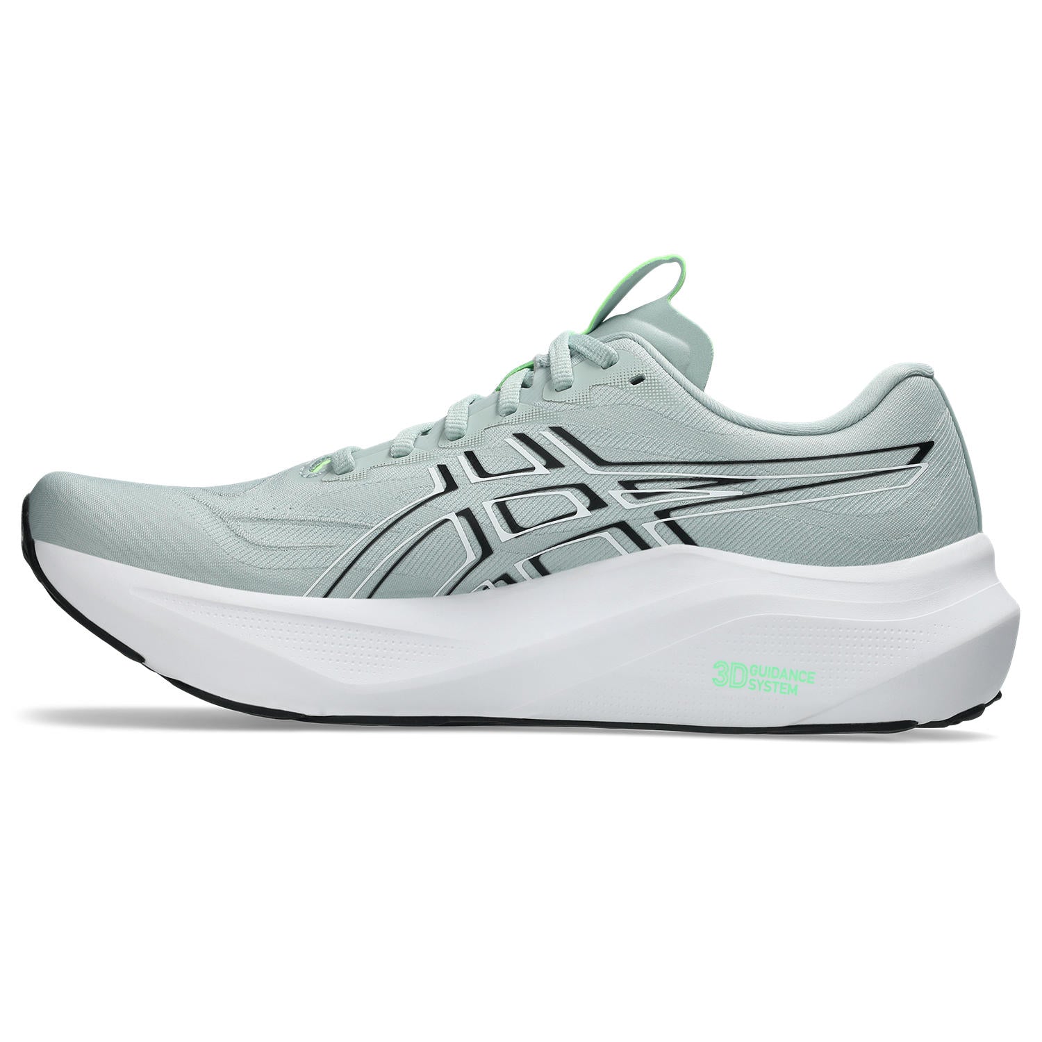 ASICS MEN'S GT-2000 14 - D - COLD MOSS/BLACK