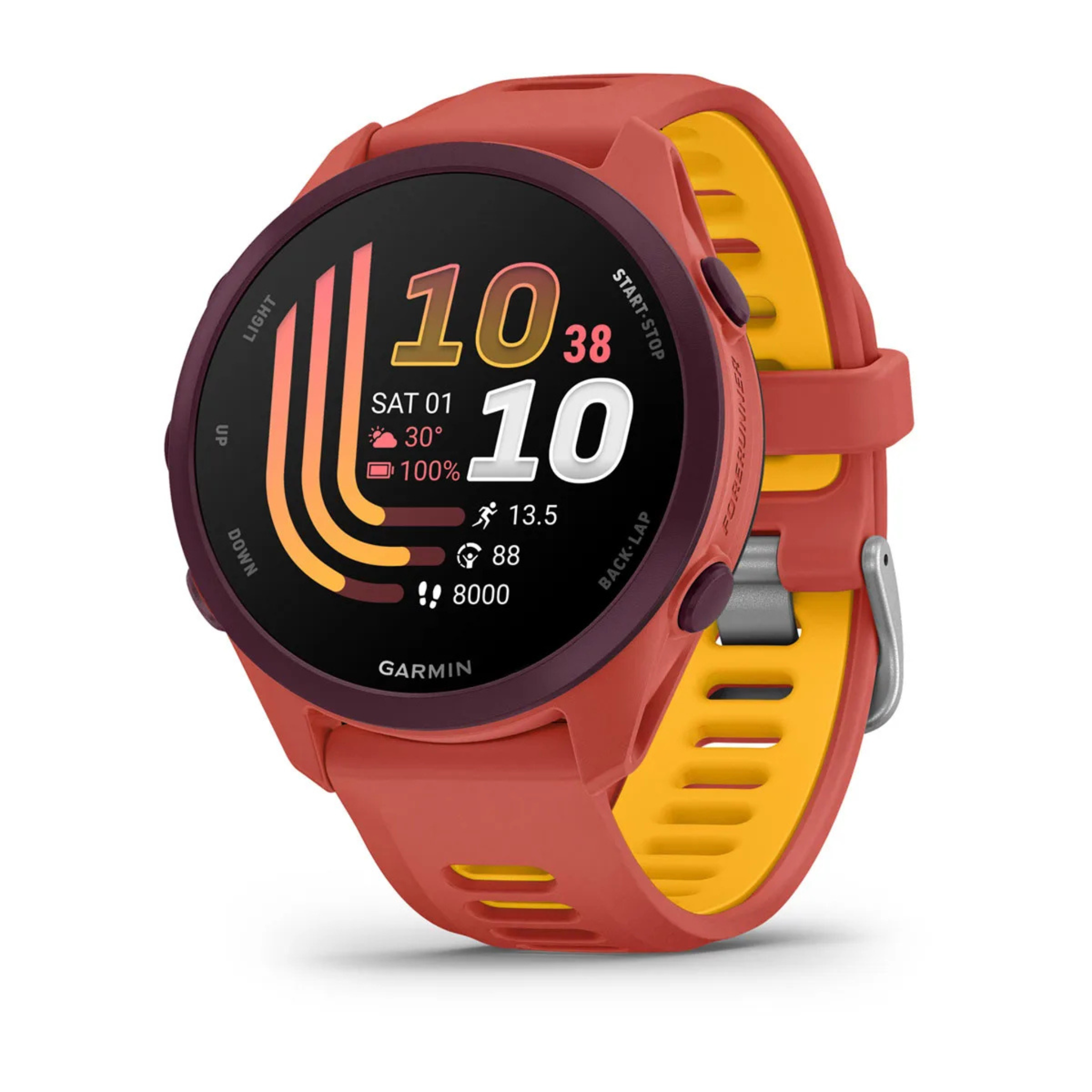 GARMIN FORERUNNER 170 MUSIC RED PINK/MANGO