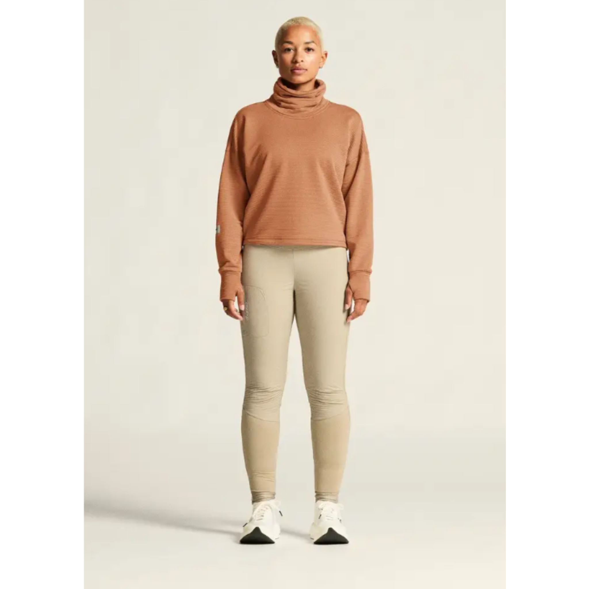 CRAFT WOMEN'S SUBZ FUNNEL NECK JERSEY - SYRUP XS