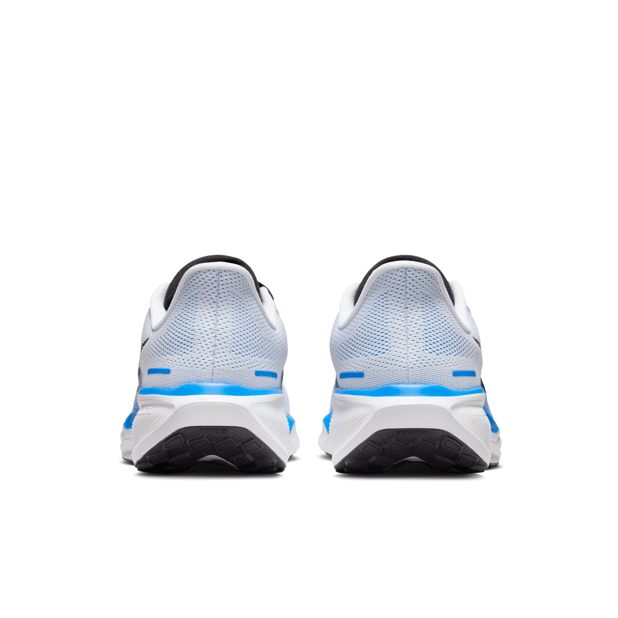 NIKE MEN'S PEGASUS 41 - D - WHITE/BLACK/BLUE HERO