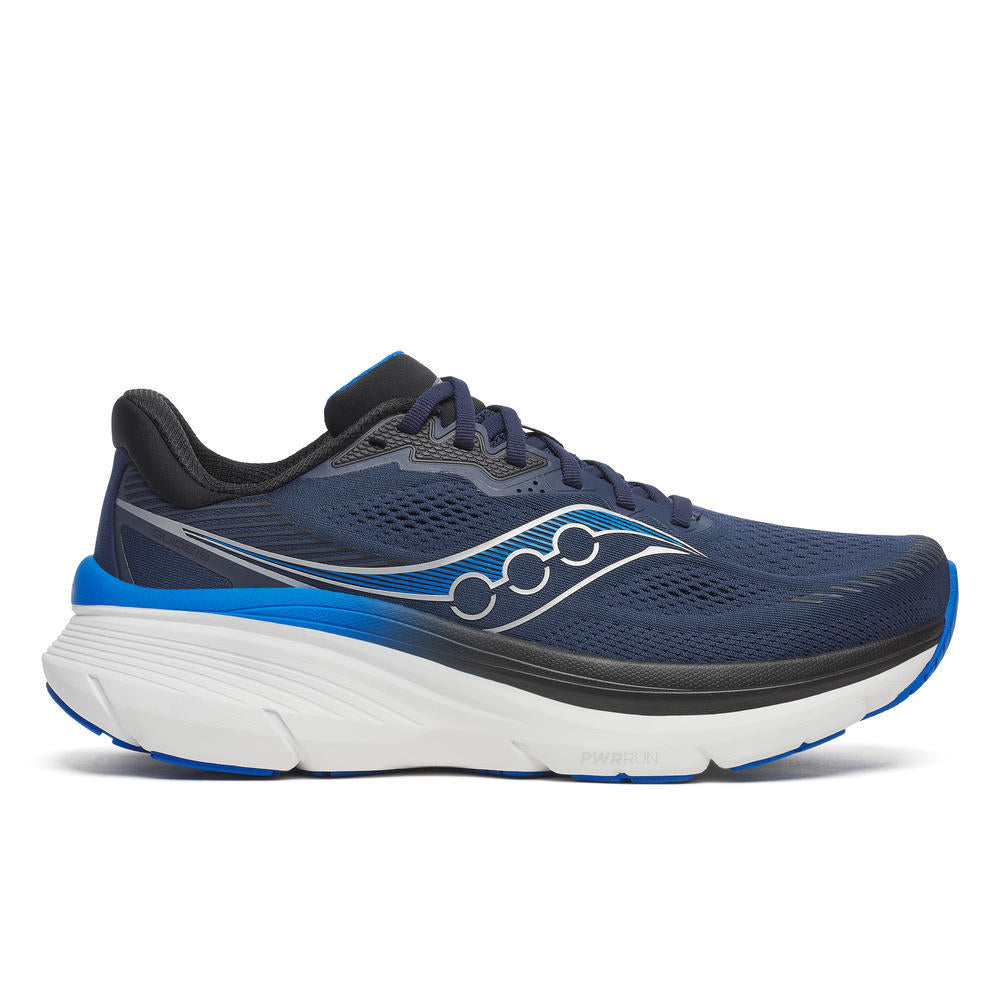 SAUCONY MEN'S GUIDE 19 - D - NAVY/ROYAL 7.0