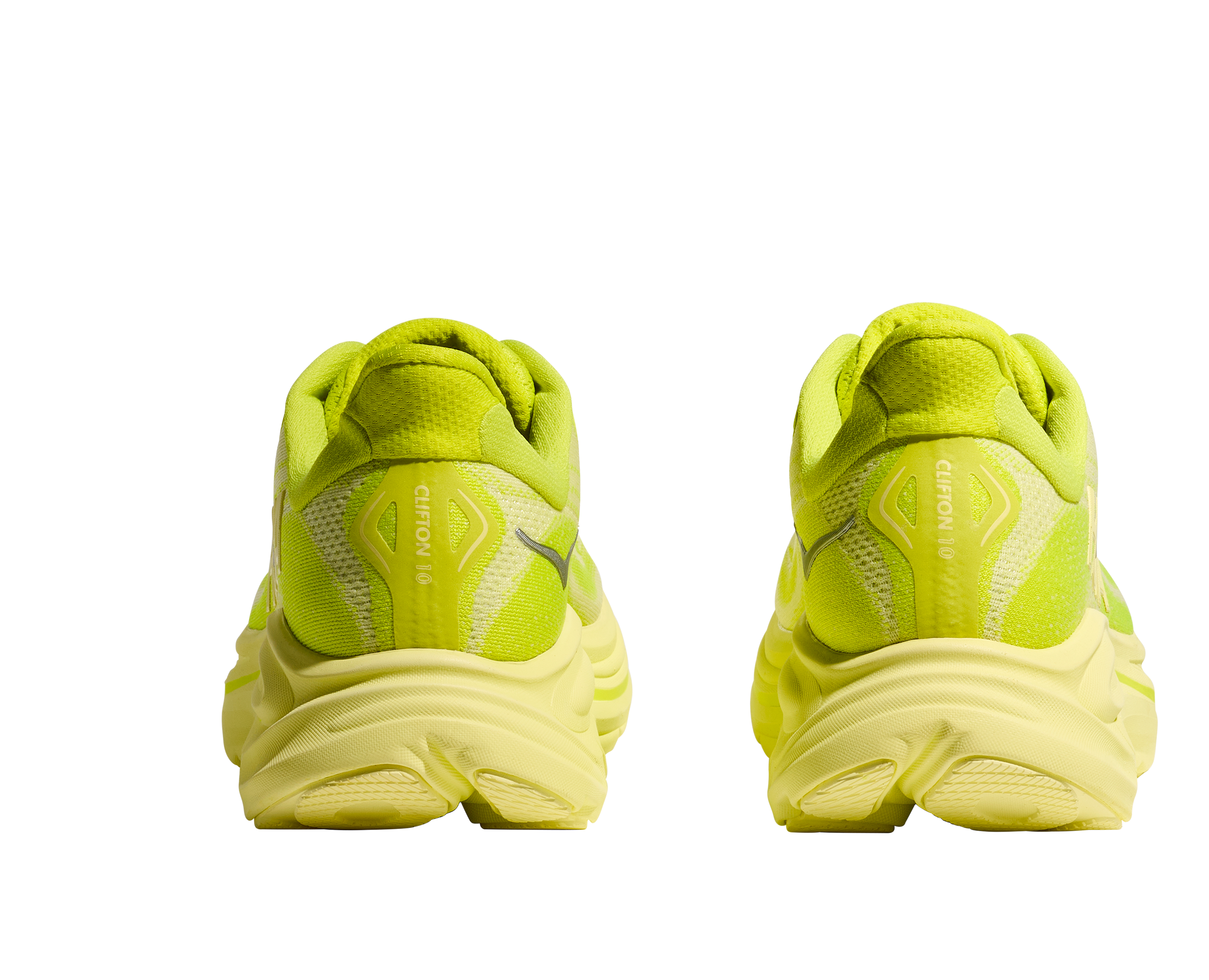 HOKA MEN'S CLIFTON 10 - D - NEON HOKA CITRUS/SUNLIGHT