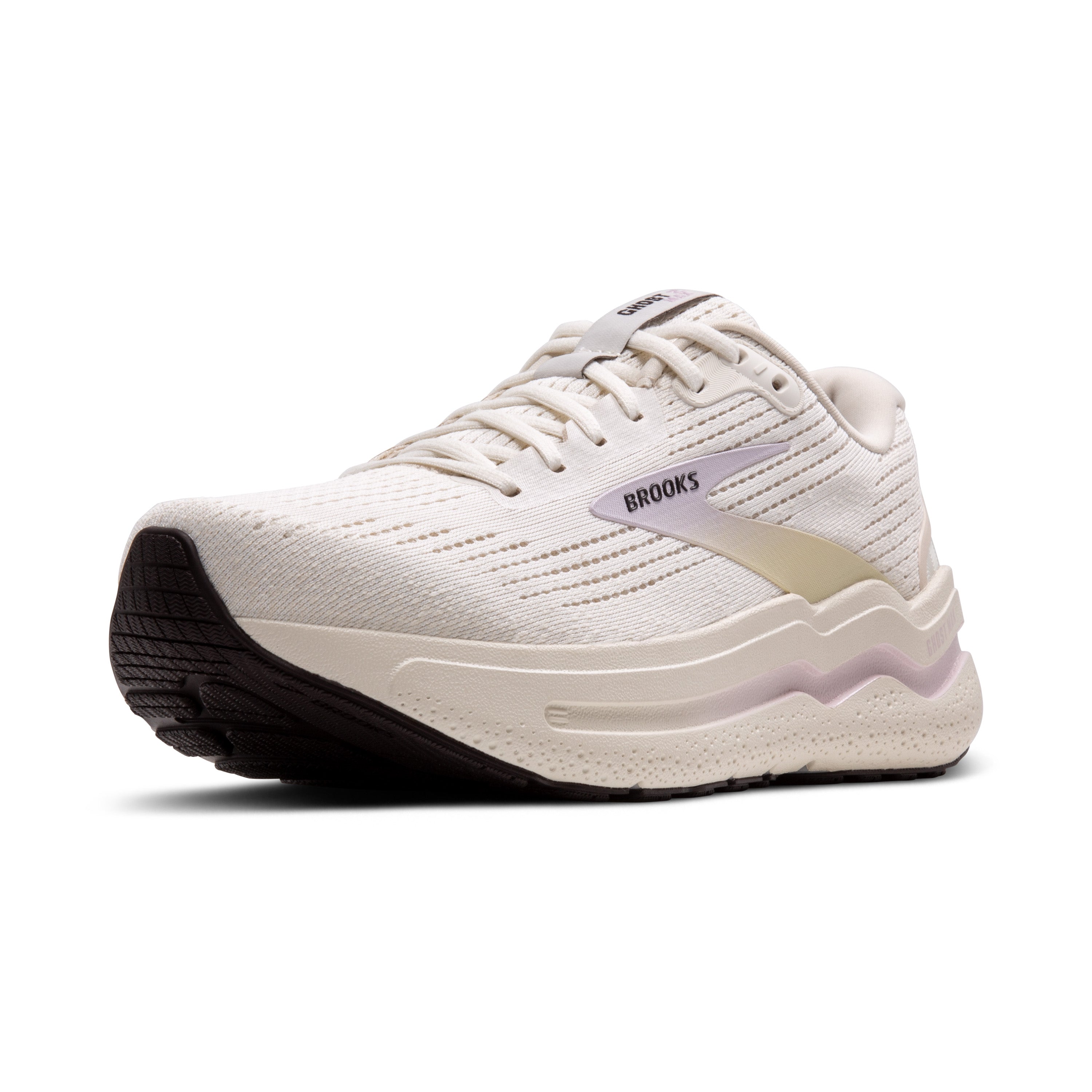 BROOKS WOMEN'S GHOST MAX 2 - B - 160 COCONUT/LAVENDER/CREAM 