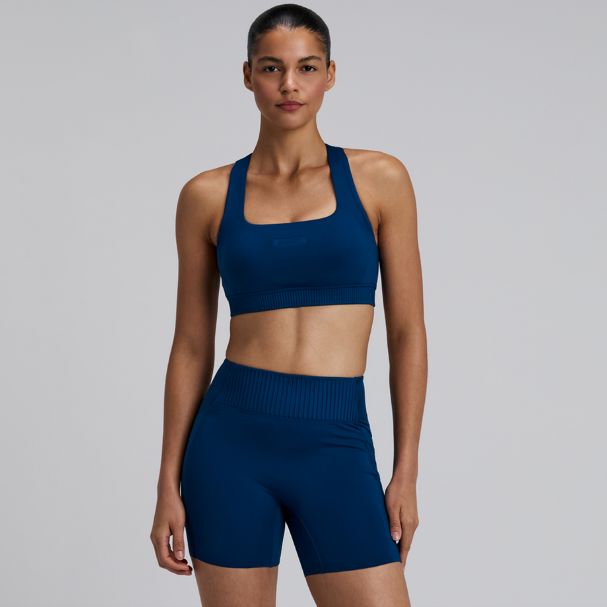 BANDIT WOMEN'S STAMINA SQUARE NECK BRA - INK BLUE XS