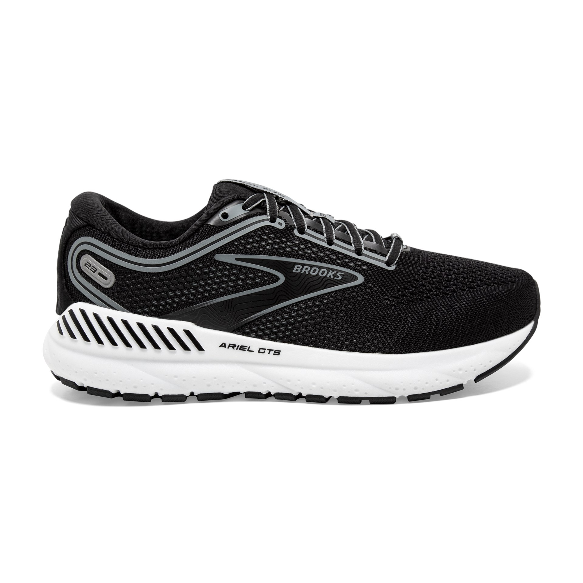 Brooks Ariel GTS 23 Women s Black Grey White 9