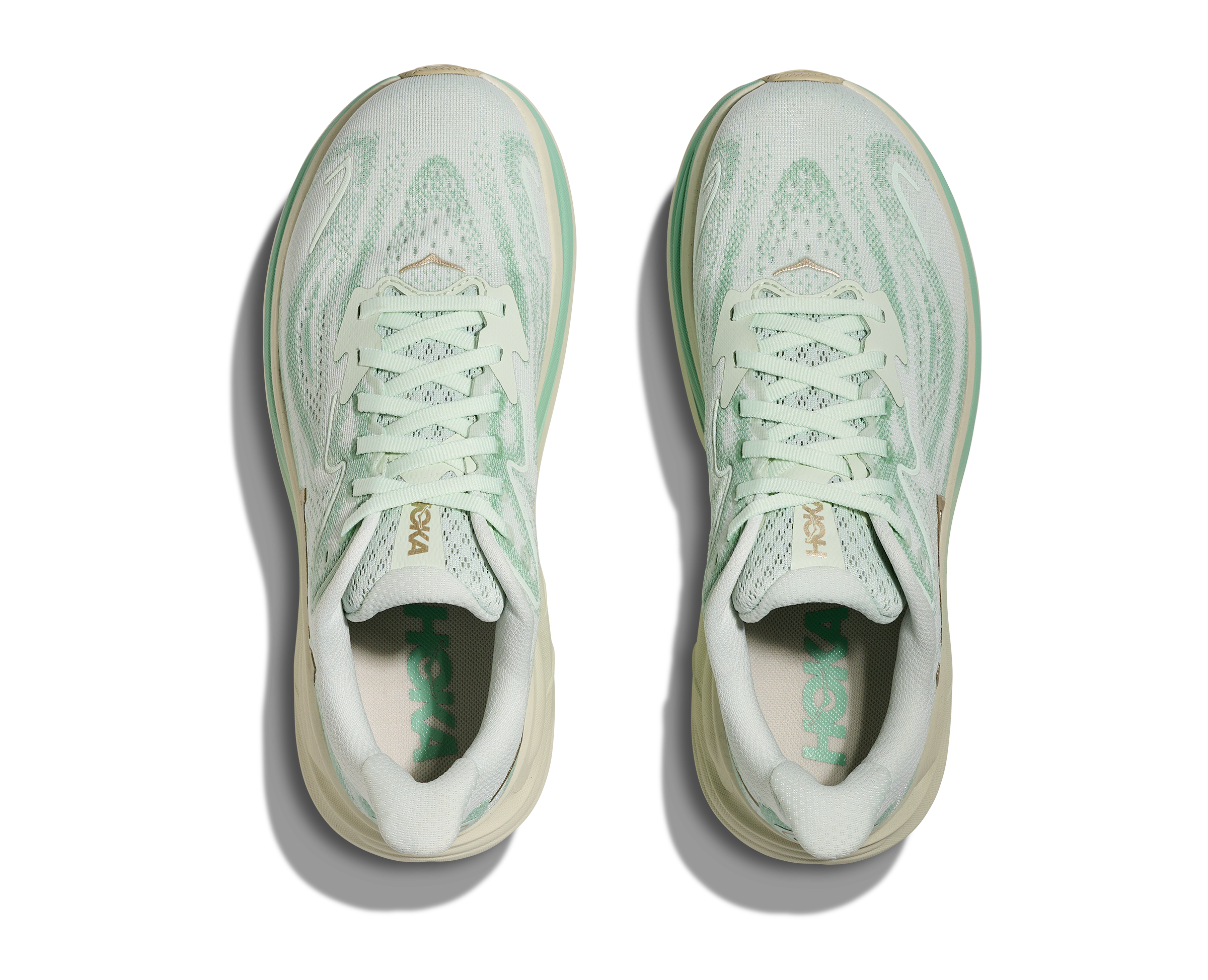 HOKA WOMEN'S CLIFTON 10 - WIDE D - SJD SEA GLASS/JADEITE