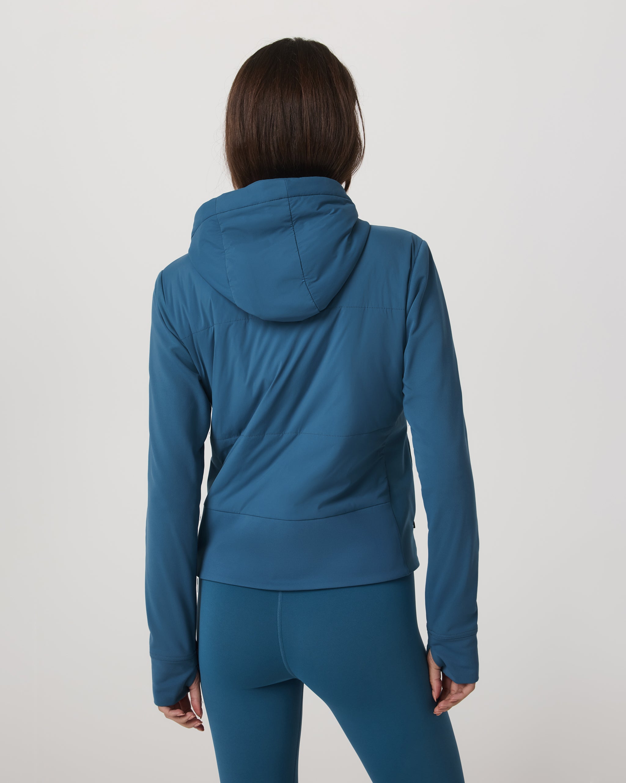 VUORI WOMEN'S CHILLED OUT FULL ZIP - LAGOON