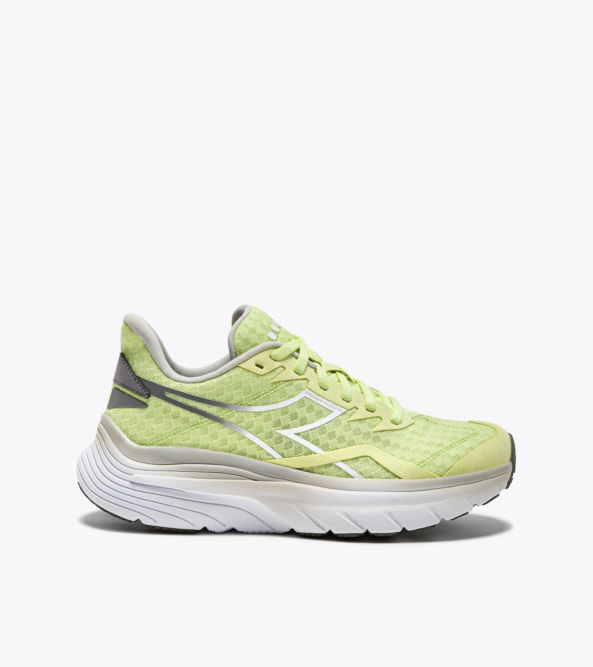 DIADORA WOMEN'S EQUIPE NUCLEO - B - C1058 SHADOW LIME/WHITE/SILVER DD 5.0