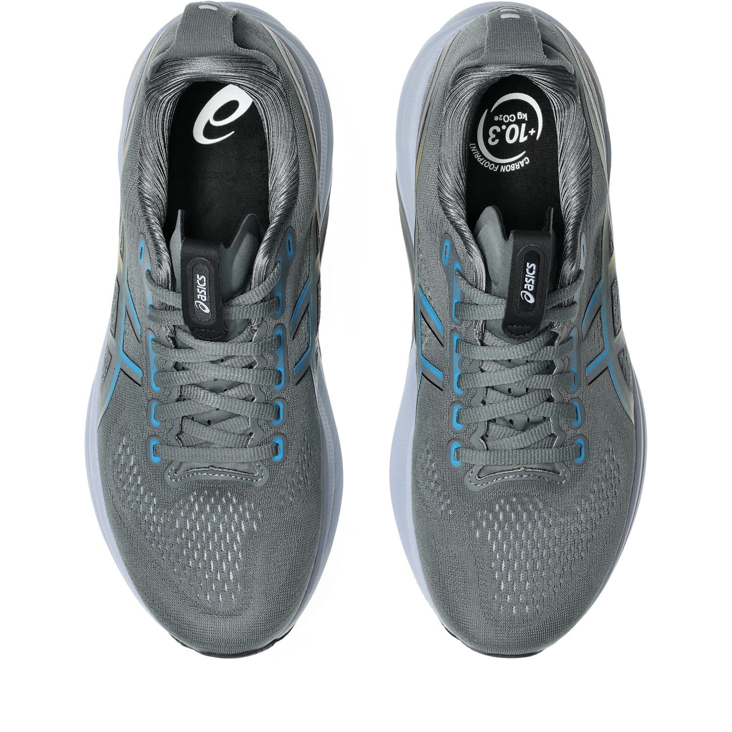 MEN'S KAYANO 32 - D - STEEL GREY/AEGEAN BLUE