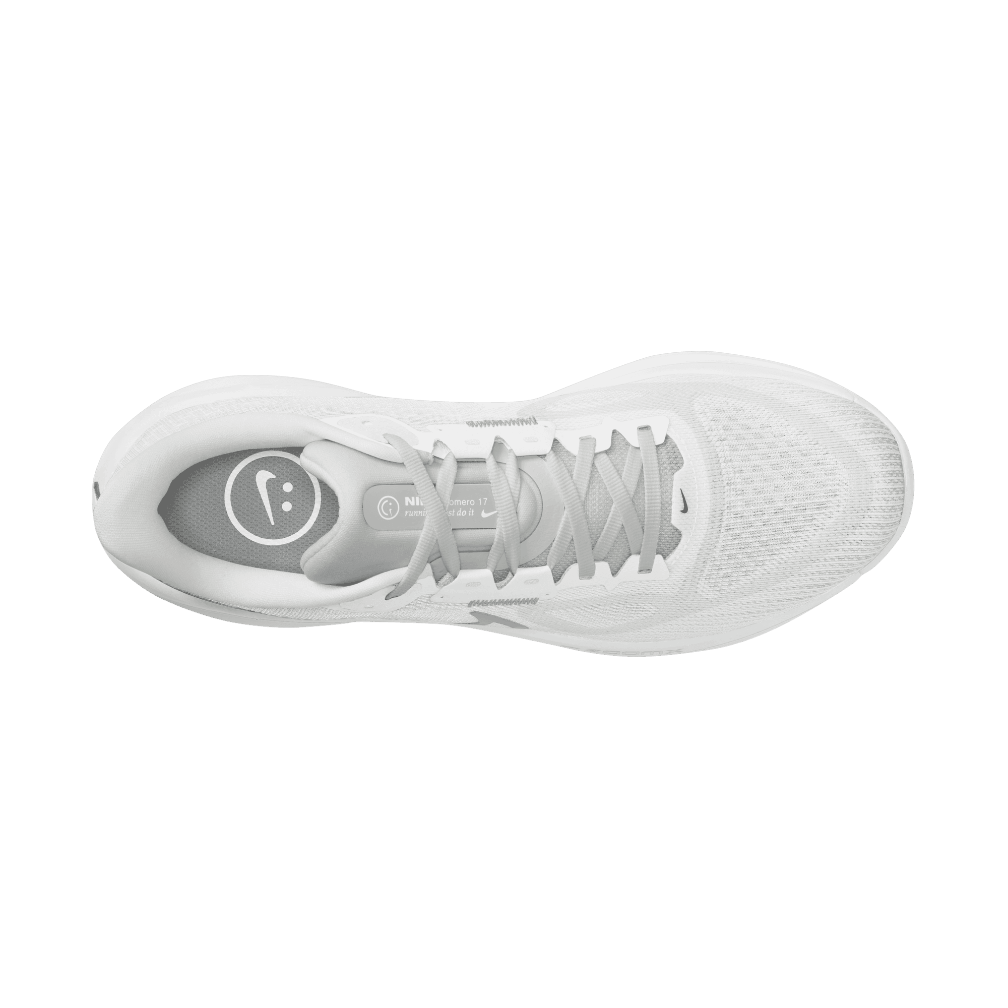 NIKE MEN'S VOMERO 17 - D - 101 WHITE/PLATINUM TINT 