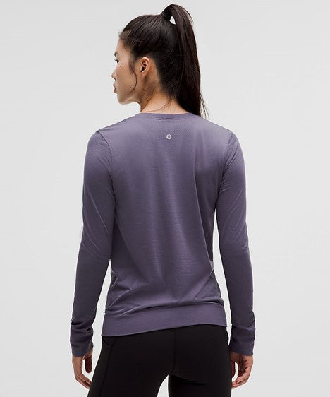 LULULEMON WOMEN'S SWIFTLY RELAXED LONG SLEEVE - NIGHTFALL 