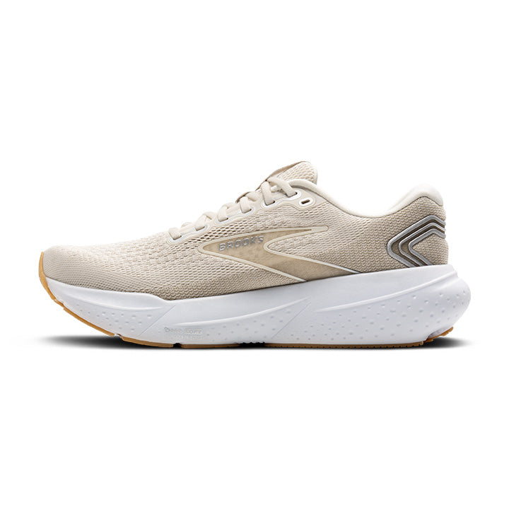 BROOKS MEN'S GLYCERIN 21 - D - 293 KHAKI/SILVER/WHITE 