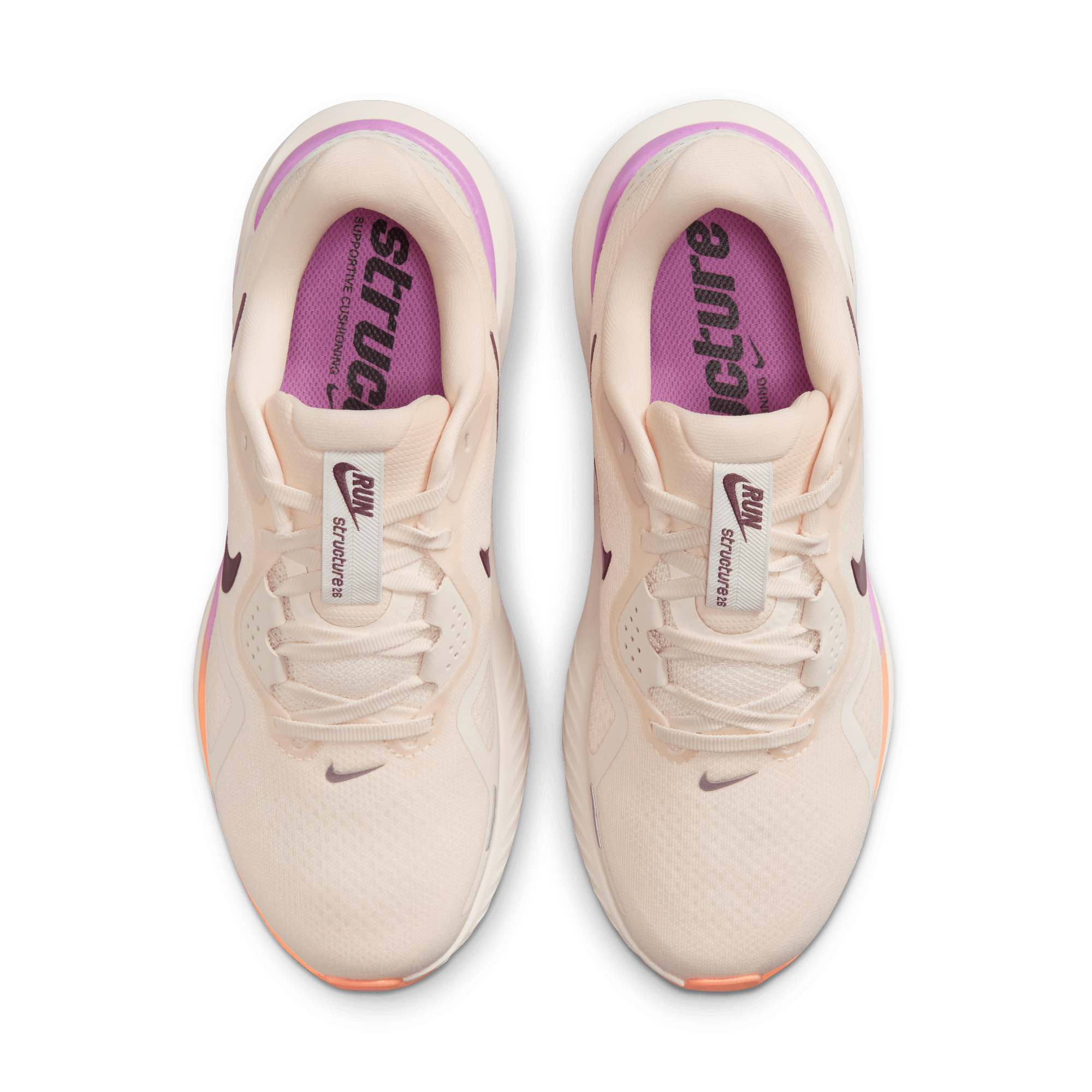 NIKE WOMEN'S STRUCTURE 26 - B - CHALK/TATTOO/LT MAGENTA